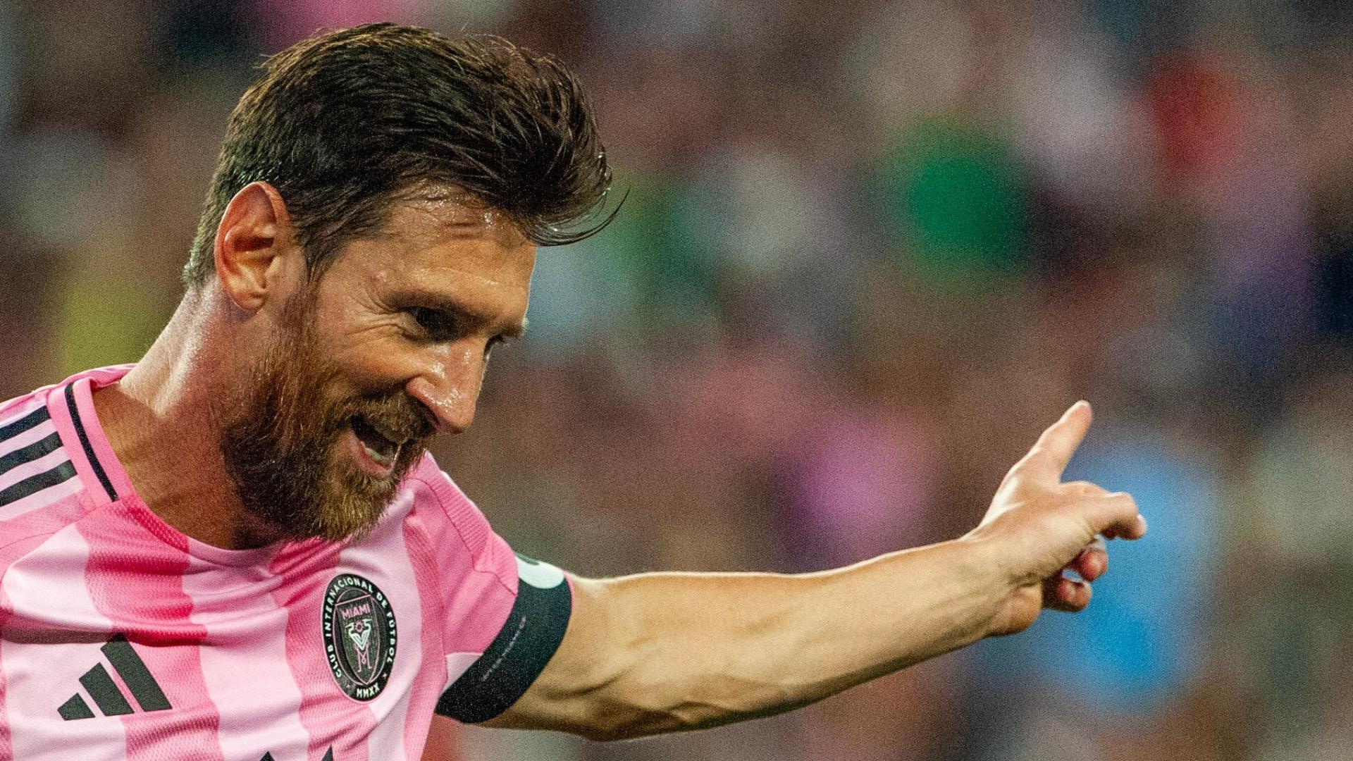 Lionel Messi scores first-half brace for Inter Miami