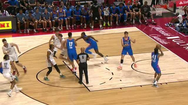 Thunder rookie mistakenly scores for Nets