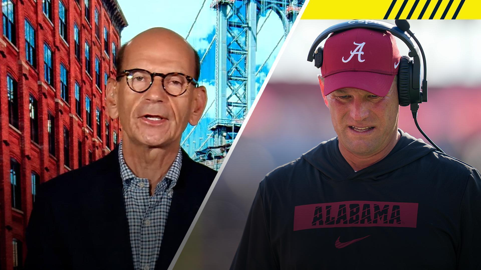 Why DeBoer 'might have to win it all' to remain at Alabama