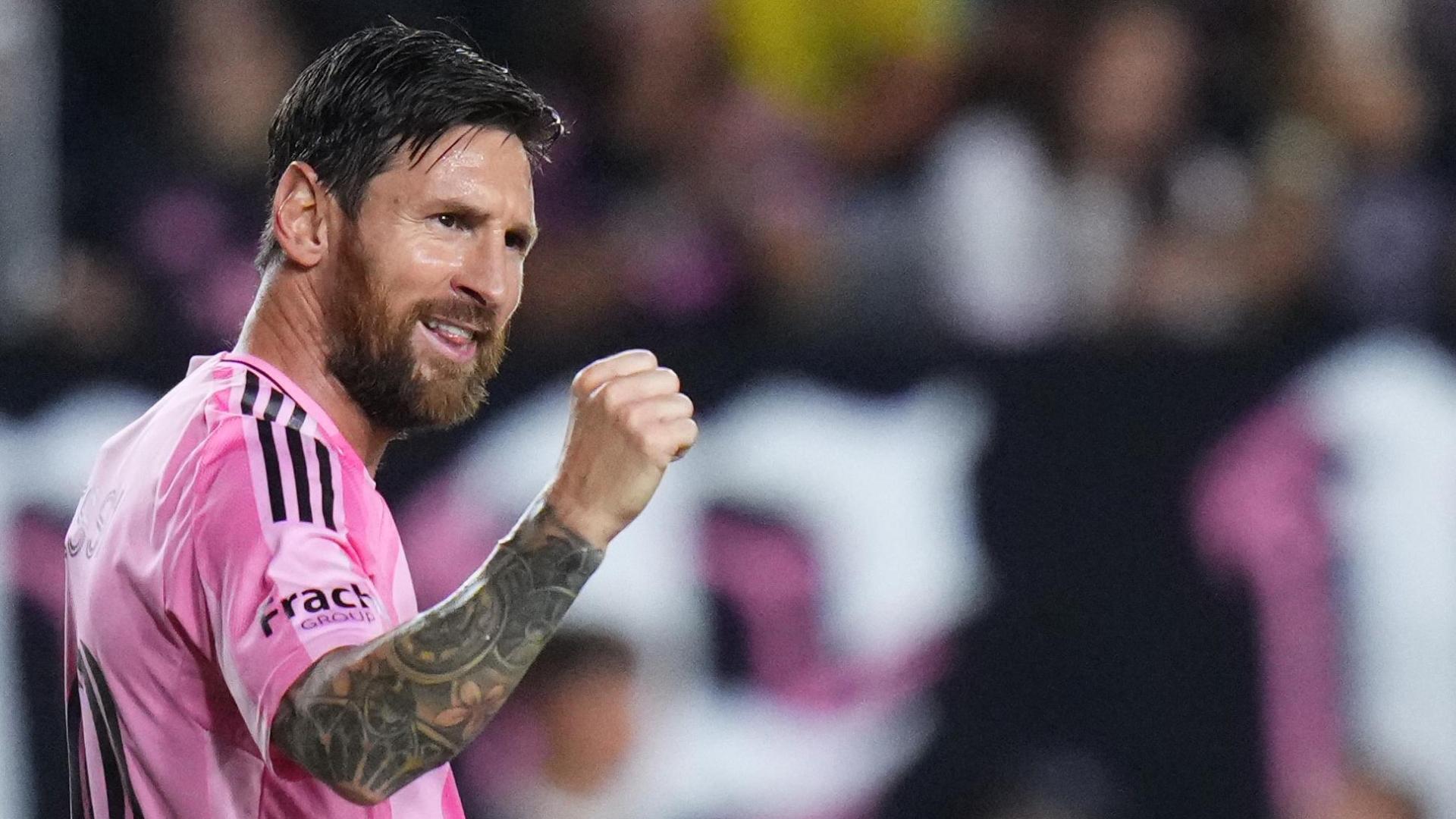 Messi notches a brace in 5th straight game in Inter Miami's win