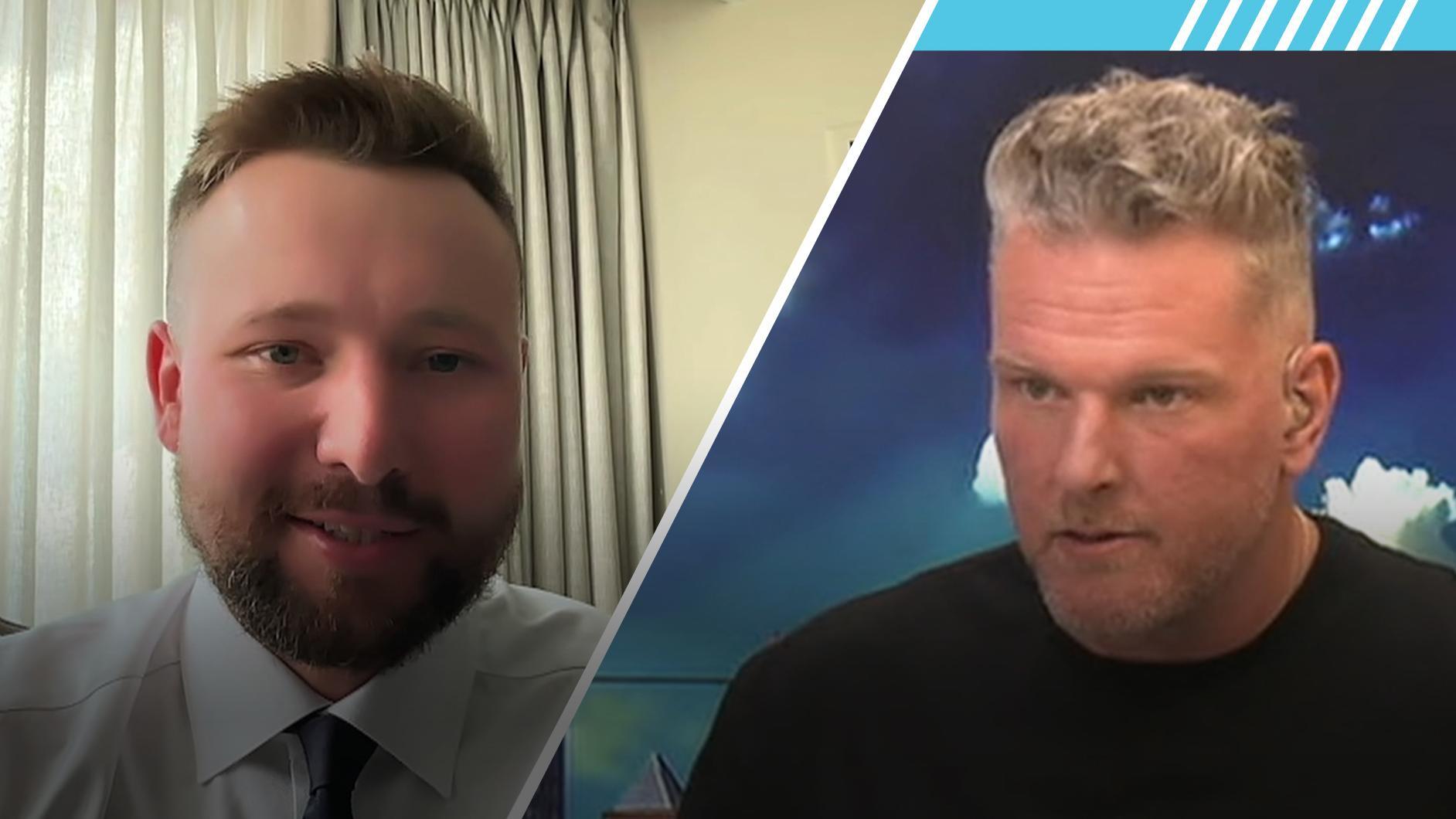 Cal Raleigh tells Pat McAfee about his Derby strategy