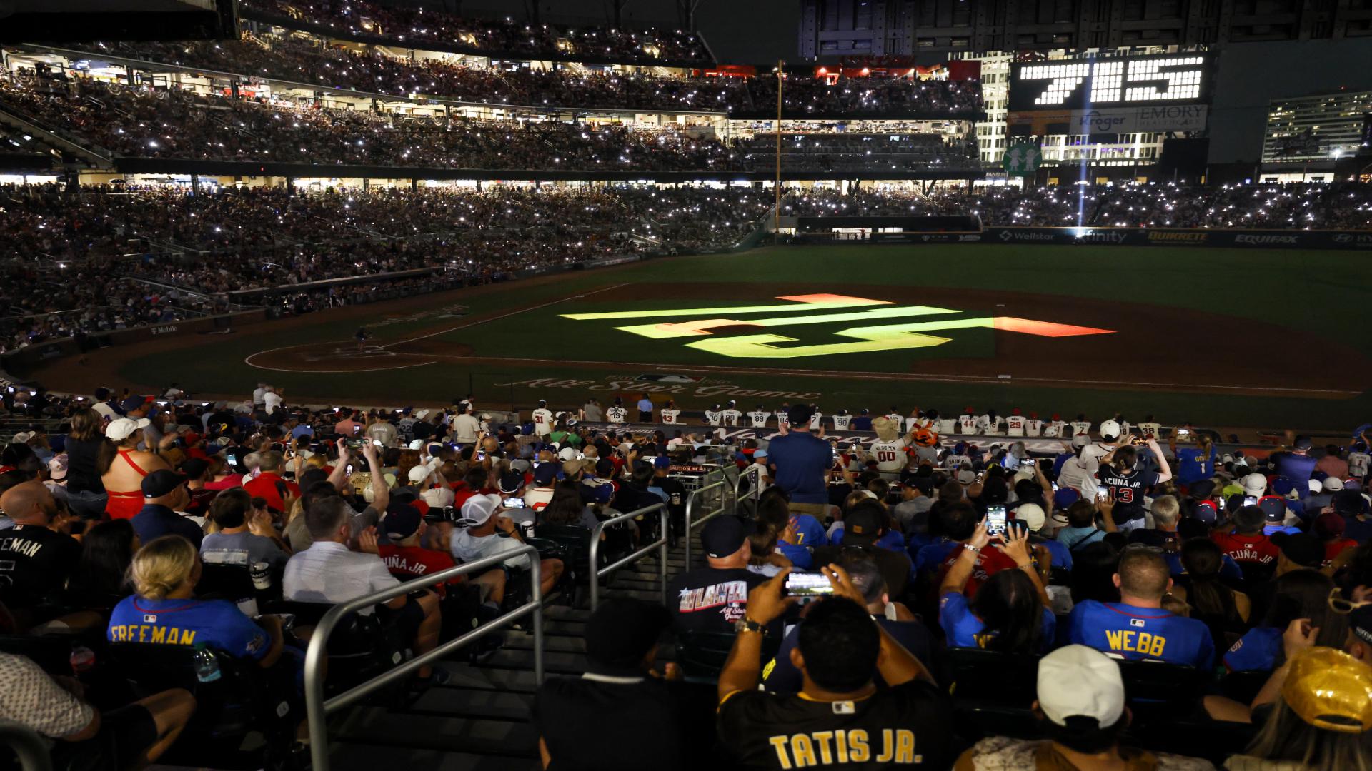 Atlanta pays tribute to Hank Aaron's 715th HR at ASG