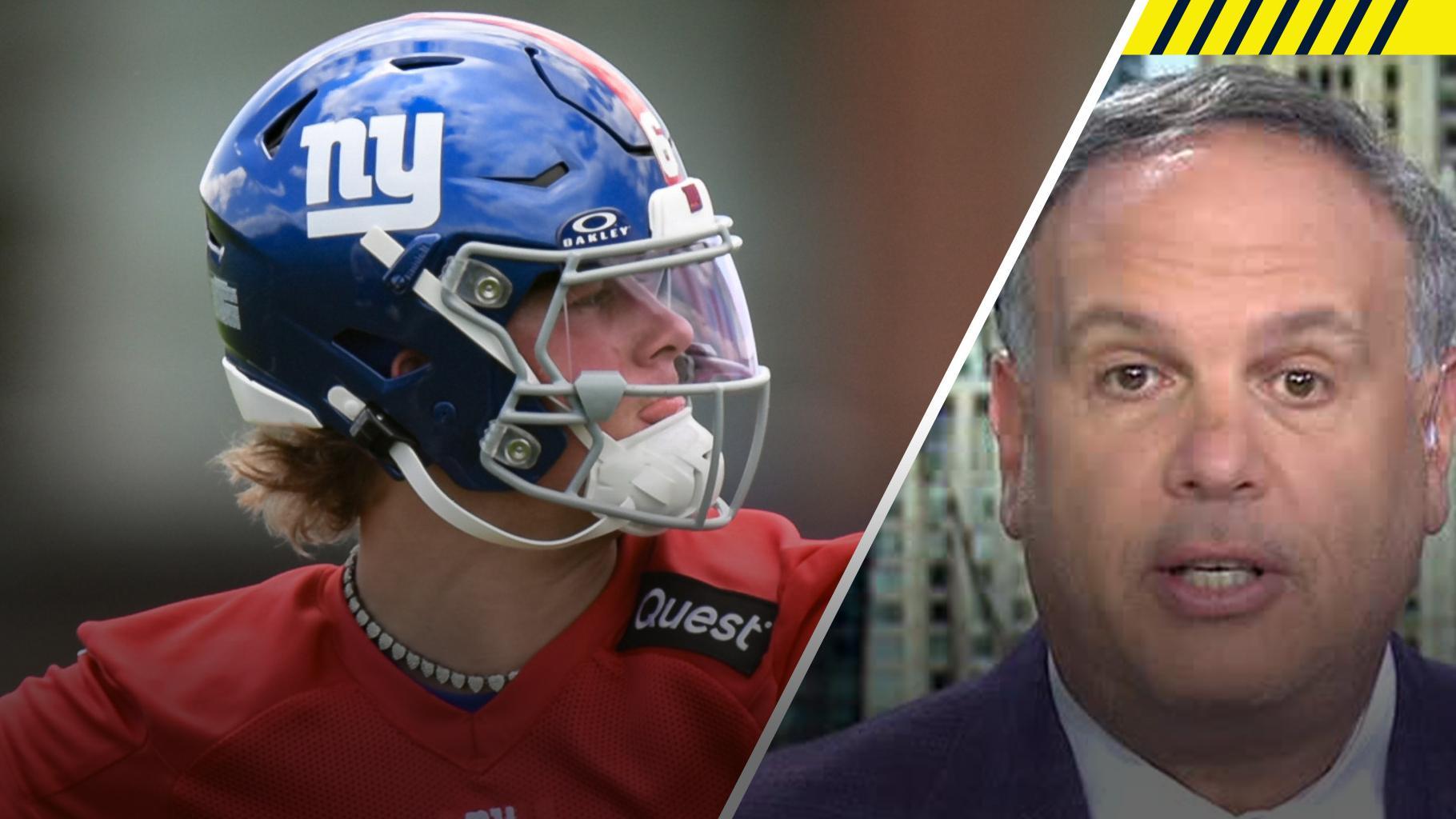Should Giants start Jaxson Dart over Russell Wilson in Week 1?

