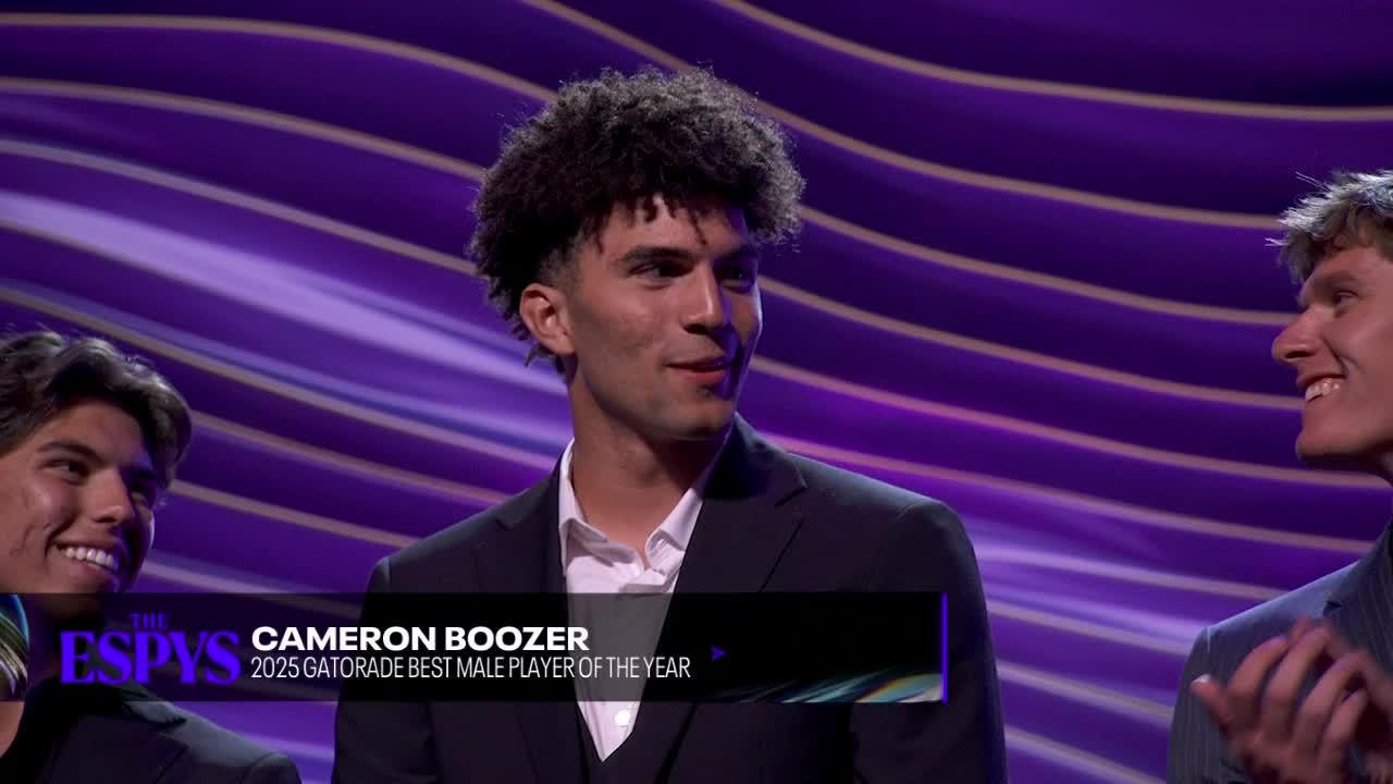 Cameron Boozer wins men's Gatorade Player of the Year