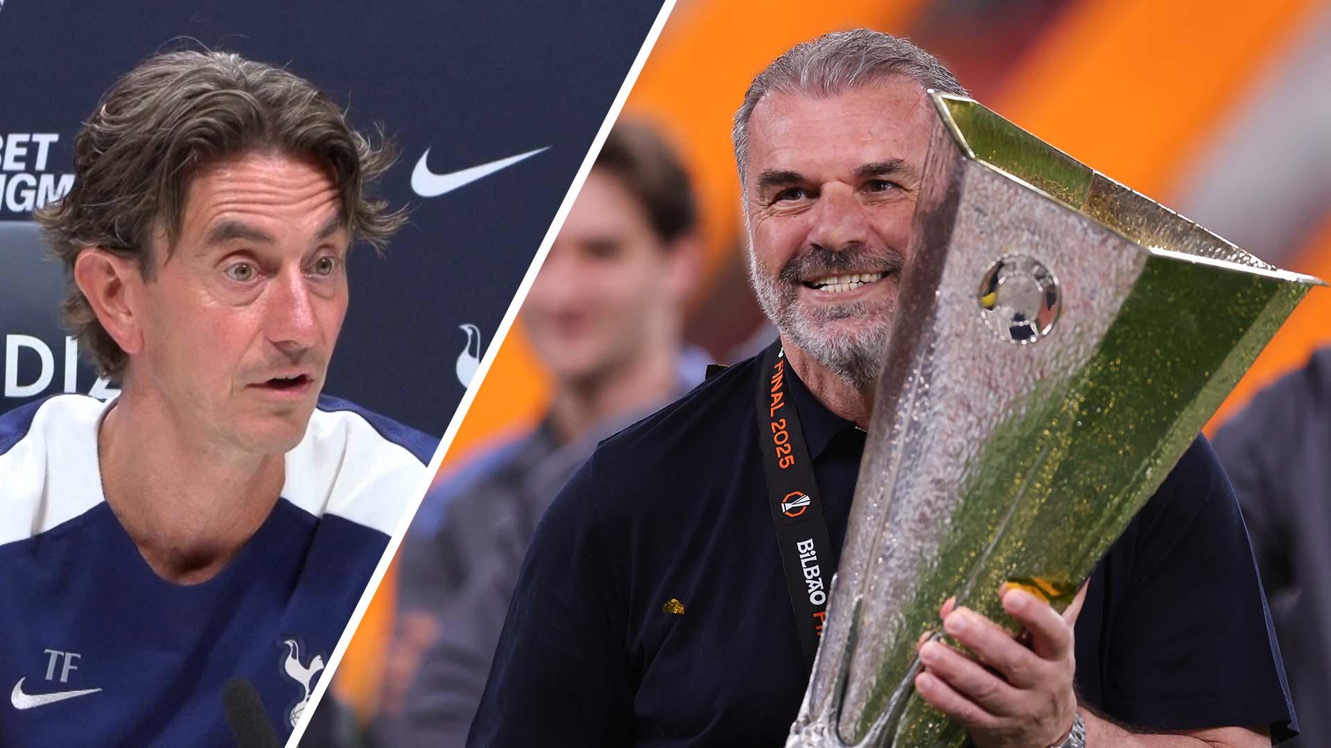 Frank: Postecoglou will always be a Tottenham legend