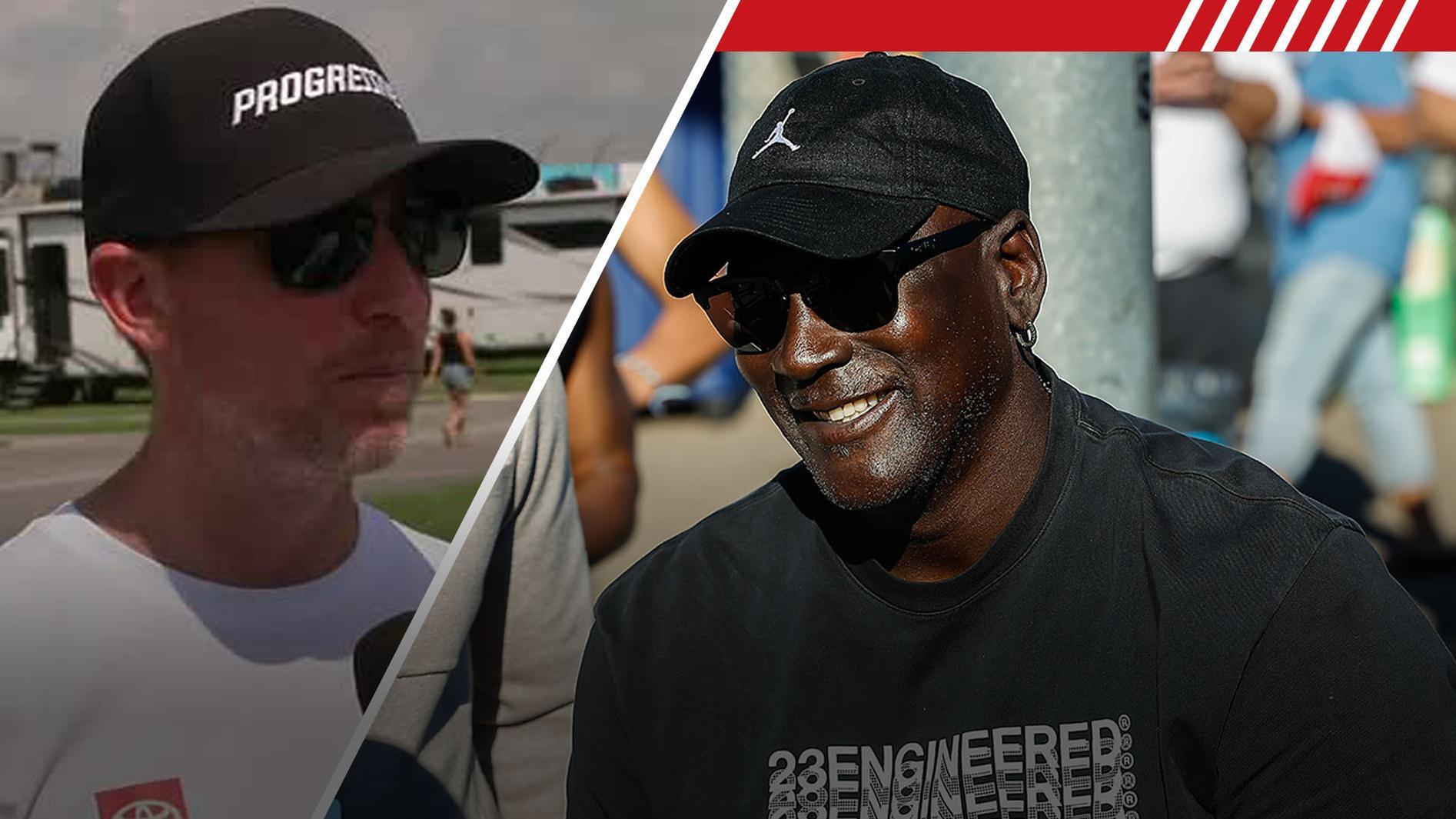Denny Hamlin: 'Great to hear' Michael Jordan going into broadcasting