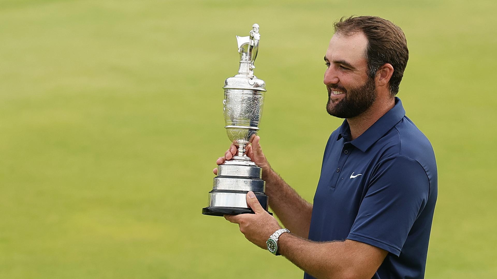 Scheffler's putt to win the Open Championship