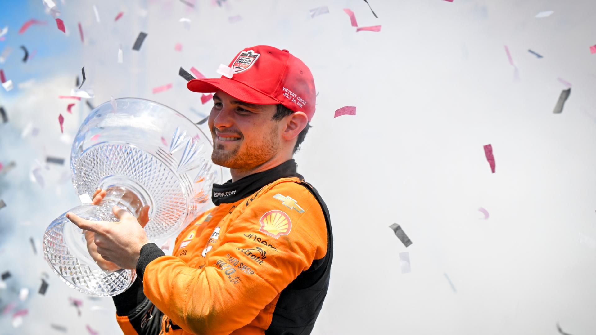 F1 linked O'Ward wins IndyCar race in Toronto