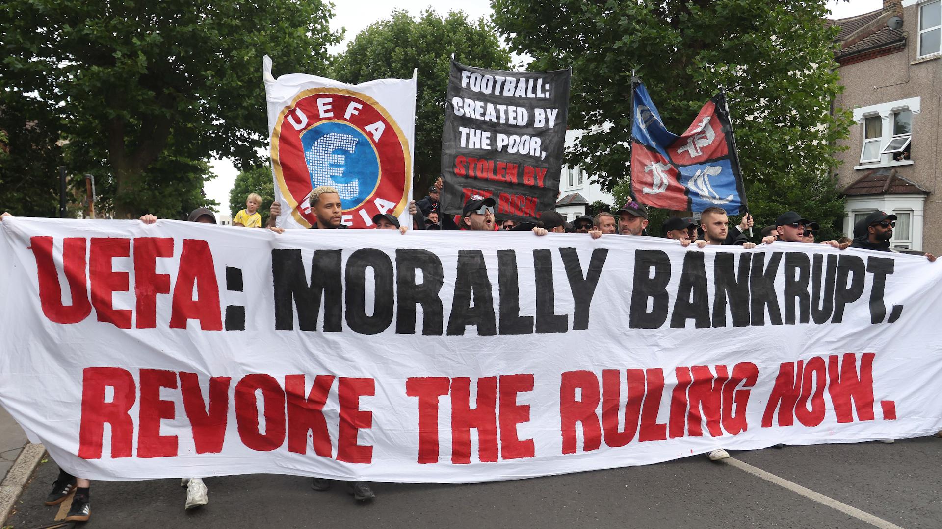 Crystal Palace 'throwing kitchen sink' at Europa League demotion appeal