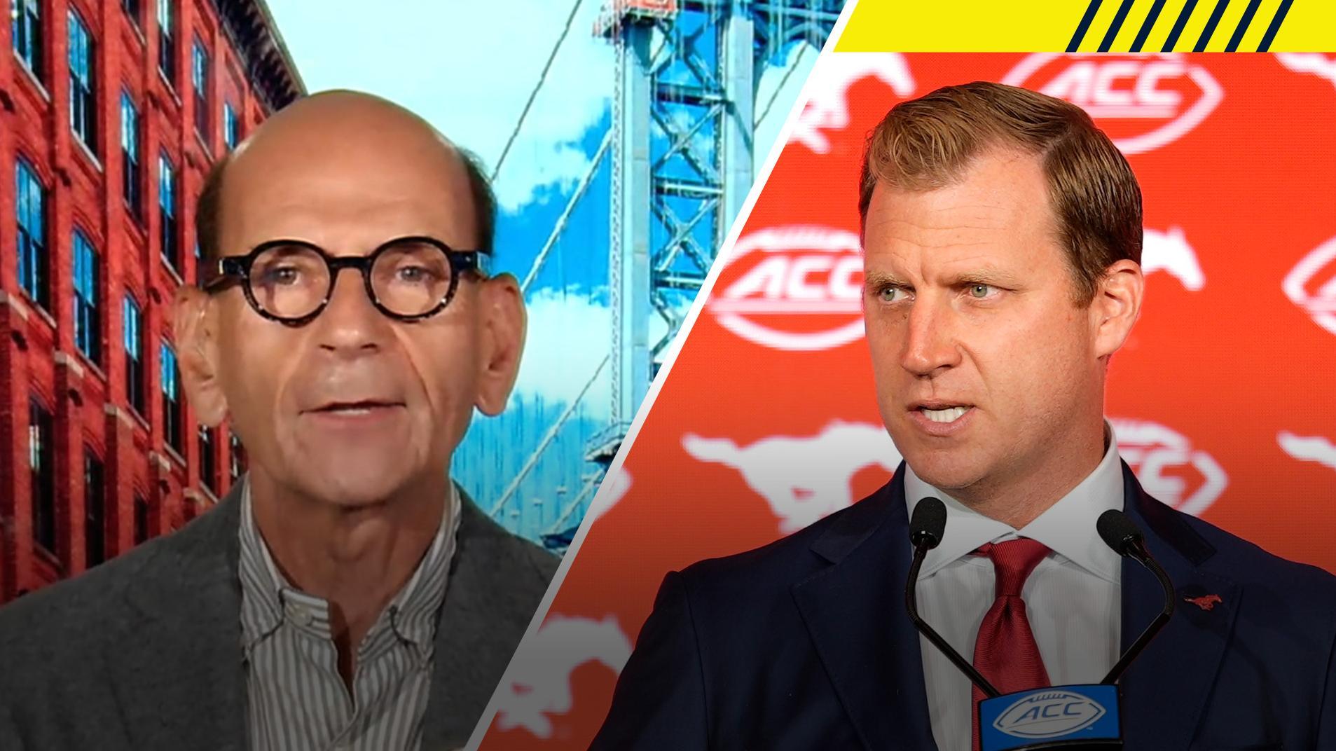 Finebaum blasts SMU coach's 'comical, embarrassing rant'