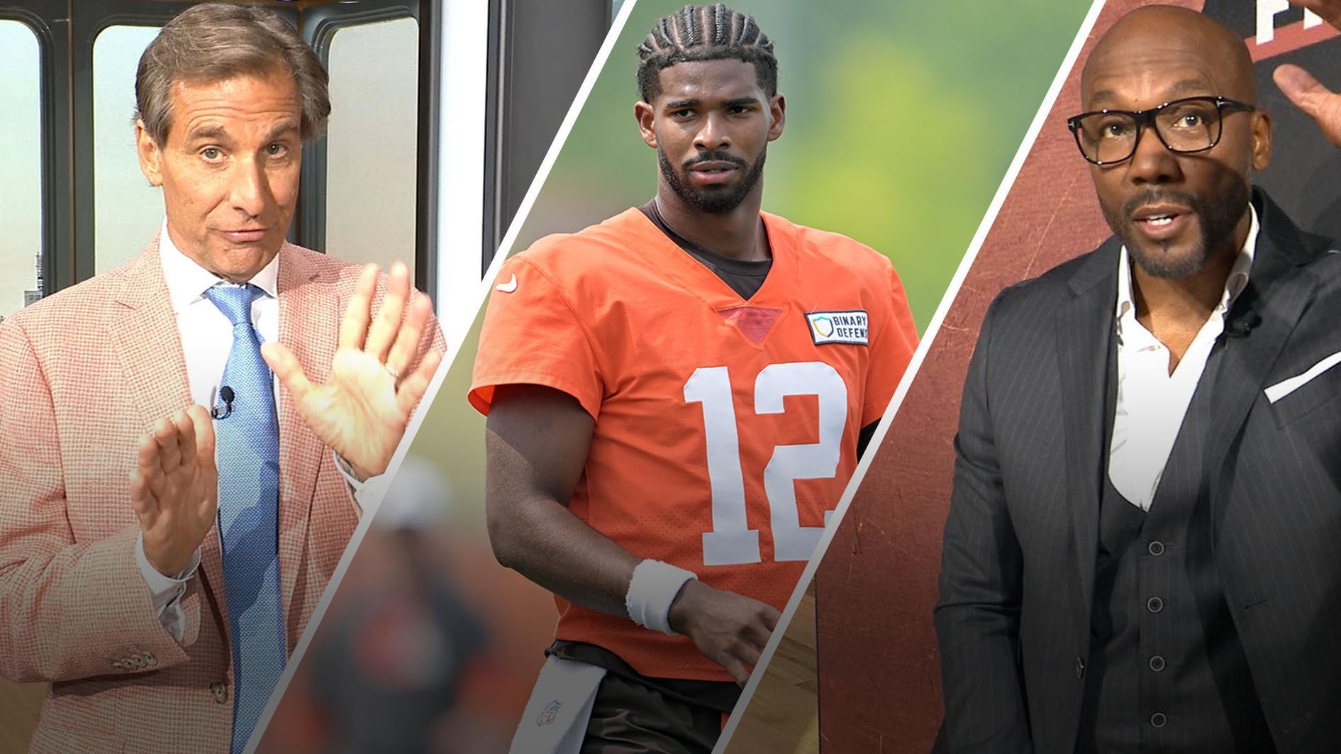 Mad Dog, Riddick clash over Shedeur Sanders' expectations