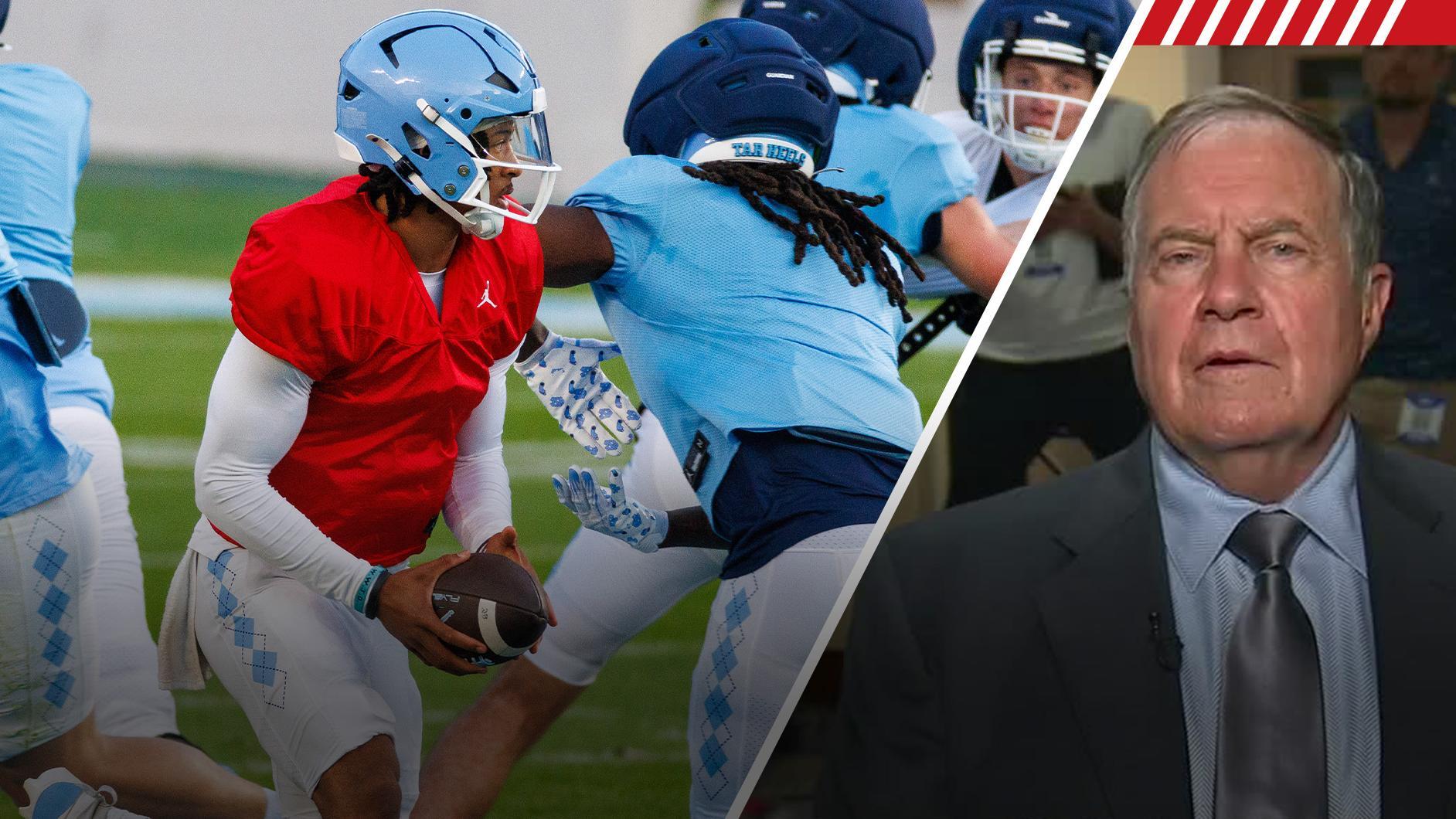 Belichick: UNC running a pro-level football program