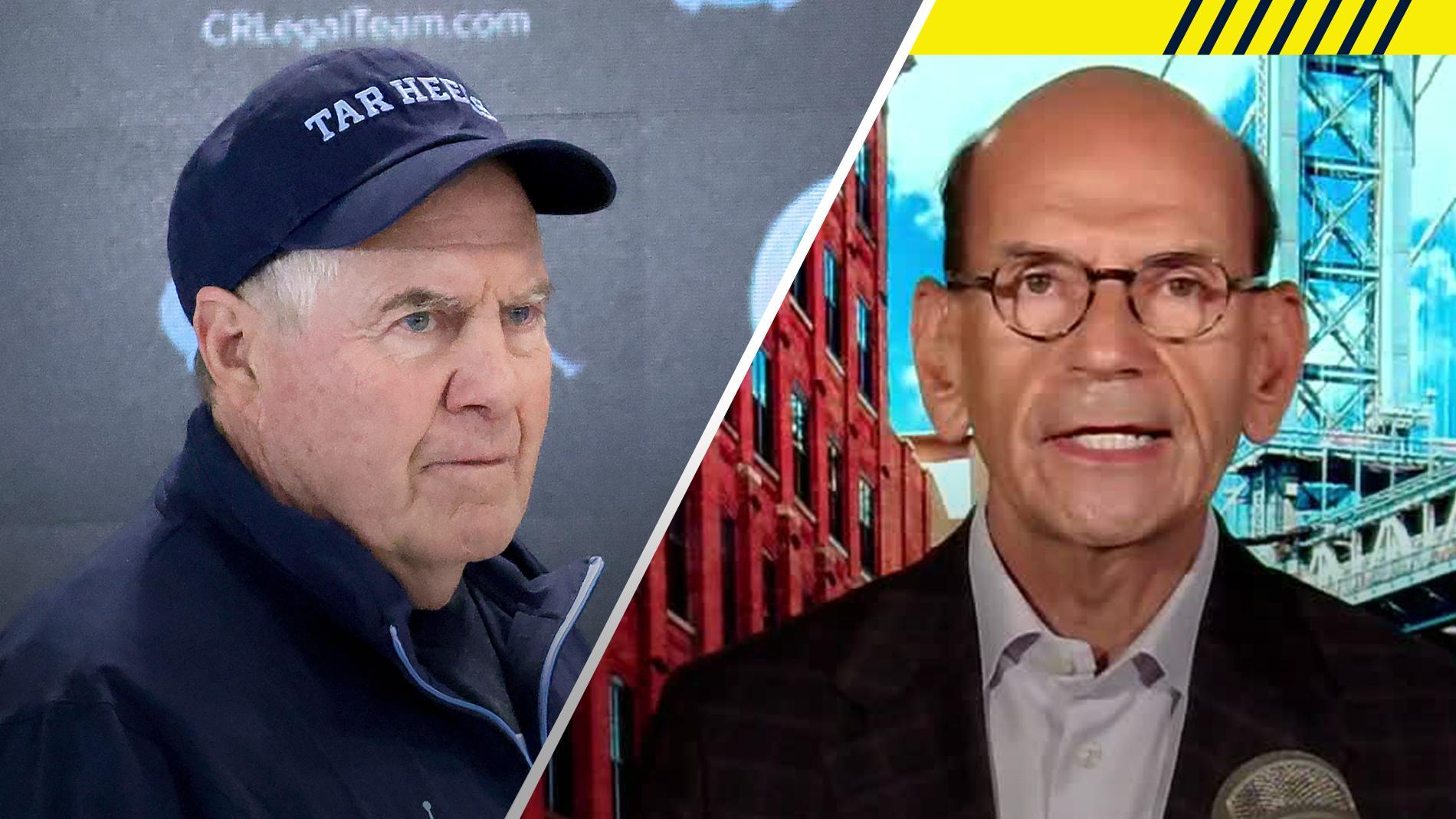 Why Finebaum has low expectations for Belichick's first season at UNC