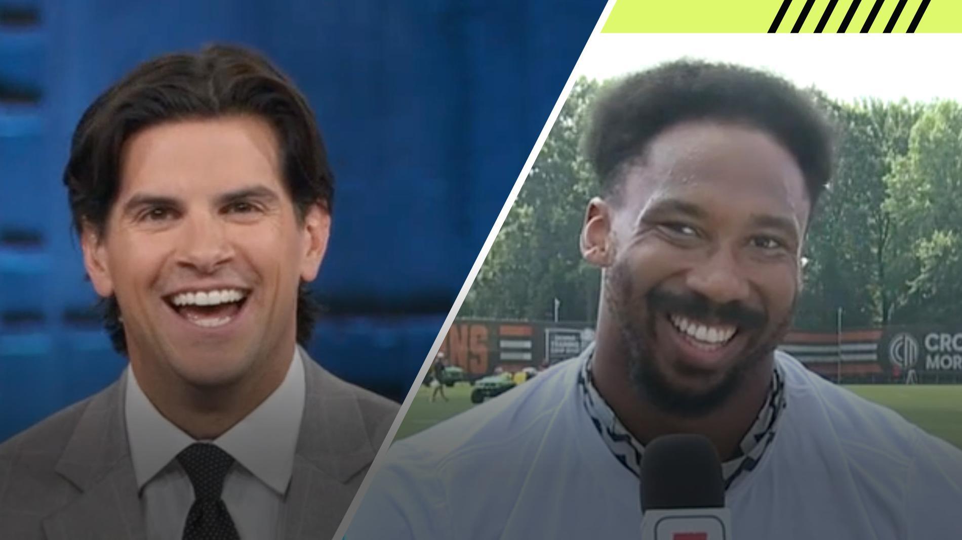 Myles Garrett shares his training camp 'secret'