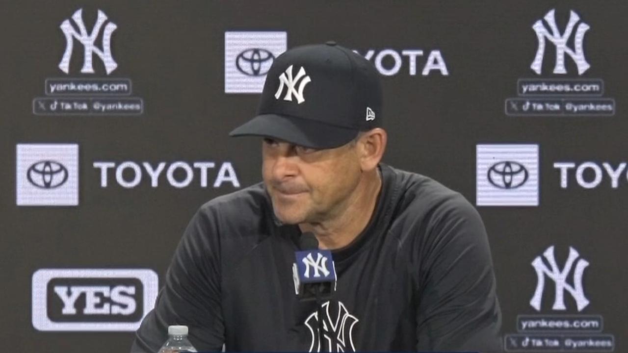 Boone: Aaron Judge will go on IL with a flexor strain