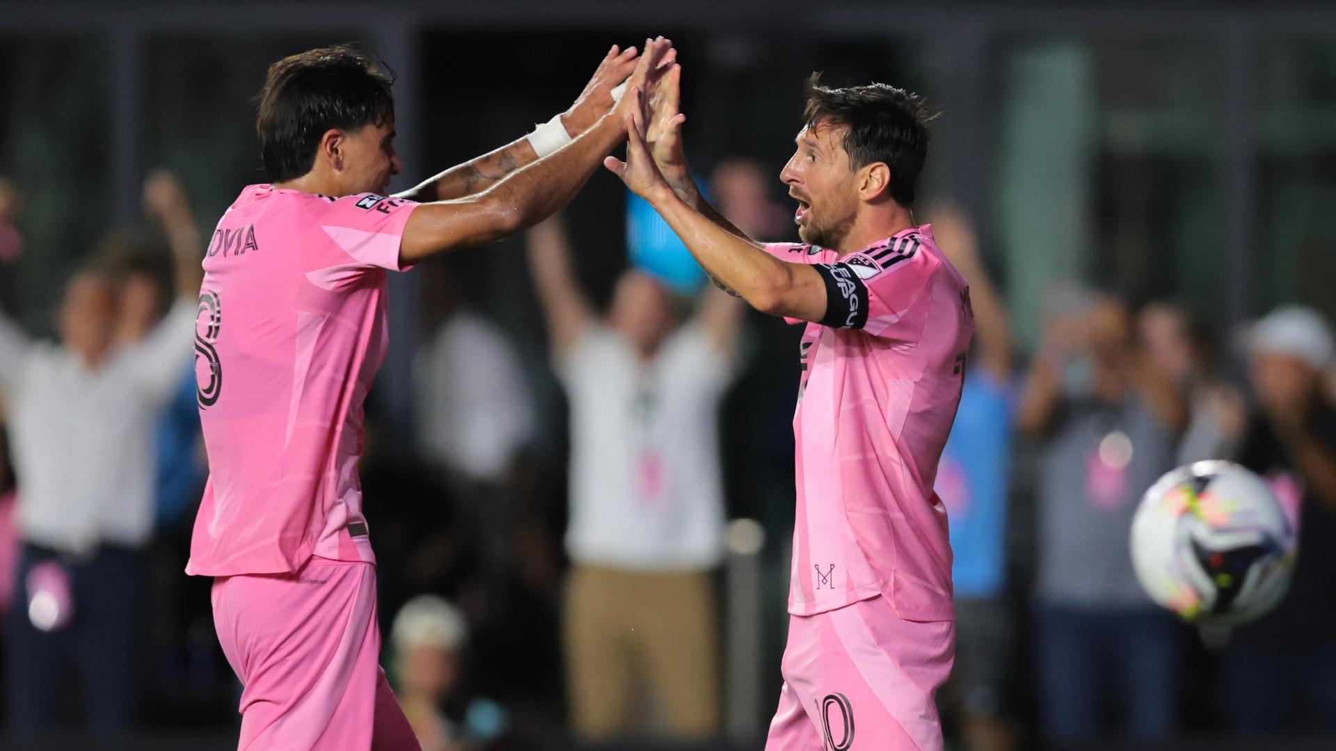 Lionel Messi's assist sets up Miami's opening goal
