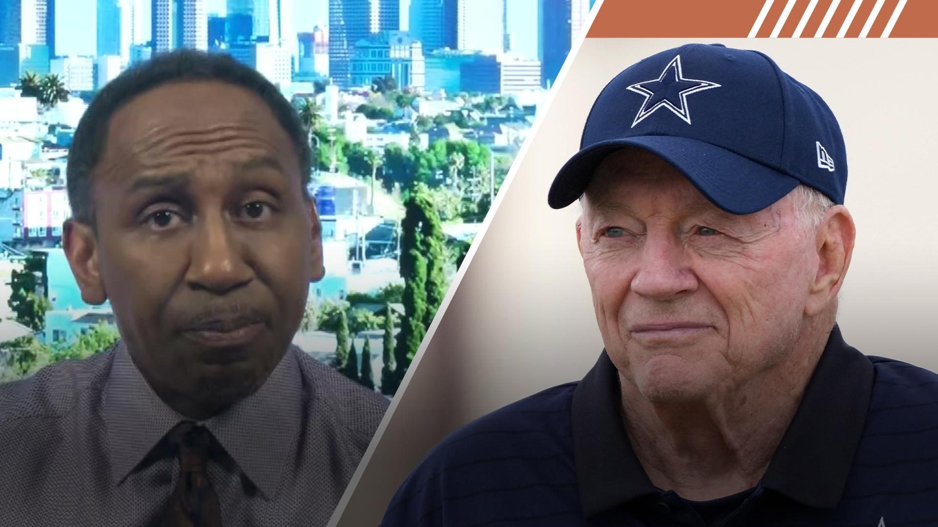 Stephen A. blasts Jerry Jones, Cowboys' leadership for contract disputes