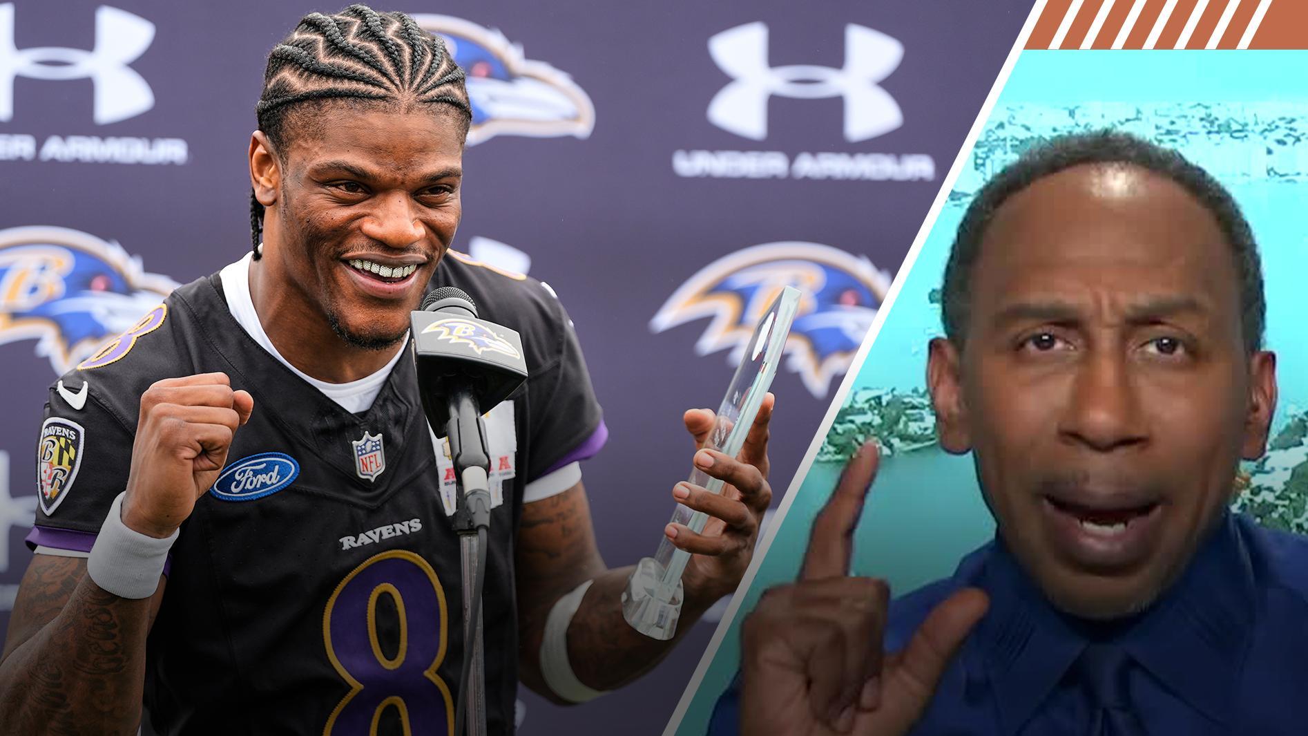 Stephen A: Lamar 'without doubt' the most talented QB in the NFL