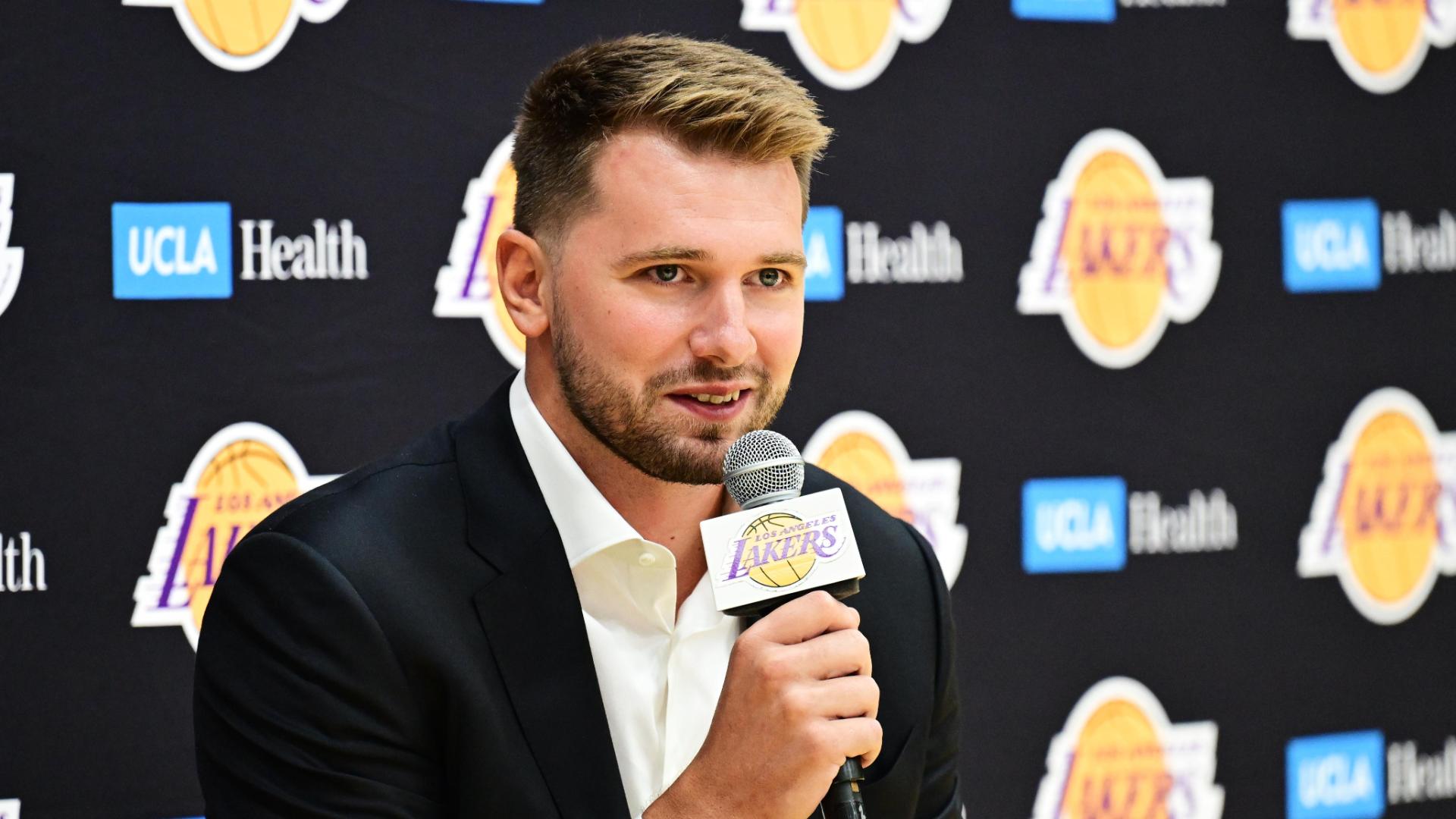 Luka wants his name to be up there with the Lakers greats