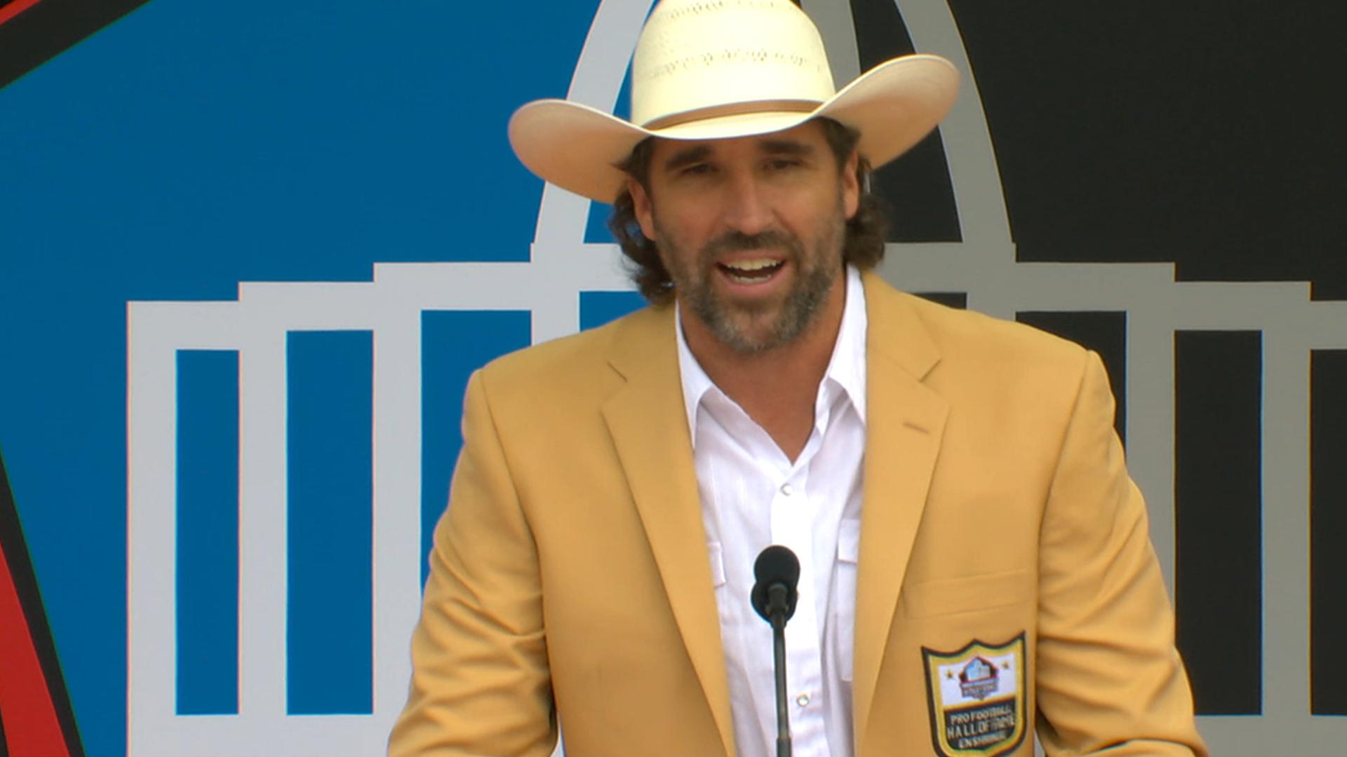 Jared Allen credits fans, former teams during HOF enshrinement speech