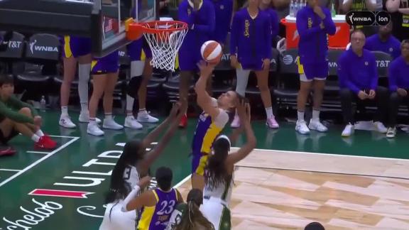 Sparks Win First WNBA Double-OT Game Over Storm