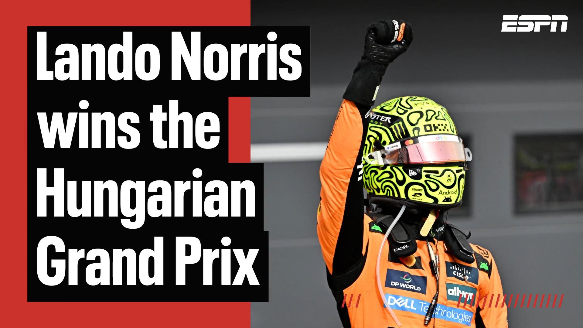How Lando Norris claimed Hungarian Grand Prix victory