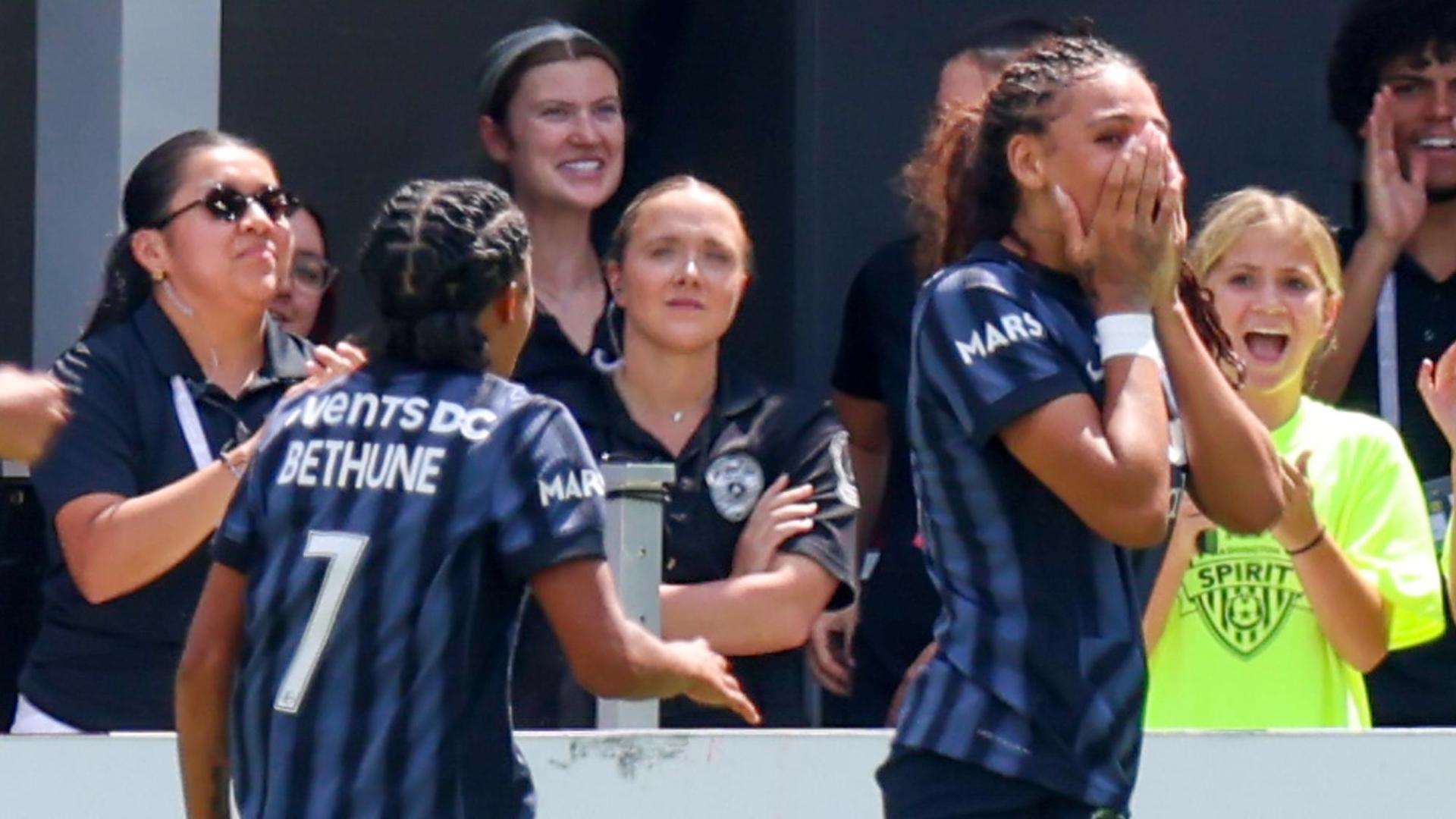 Trinity Rodman scores stoppage-time winner in return from injury