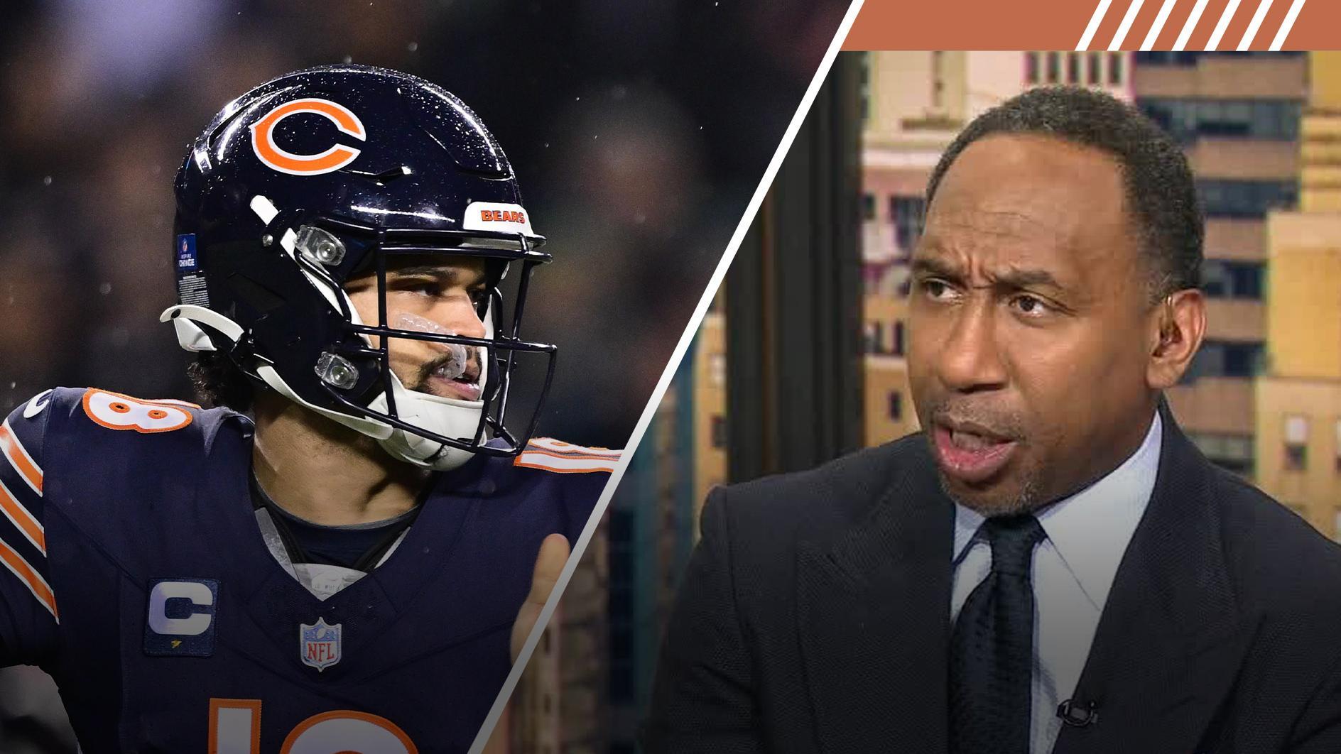 Stephen A. makes passionate defense of Caleb Williams