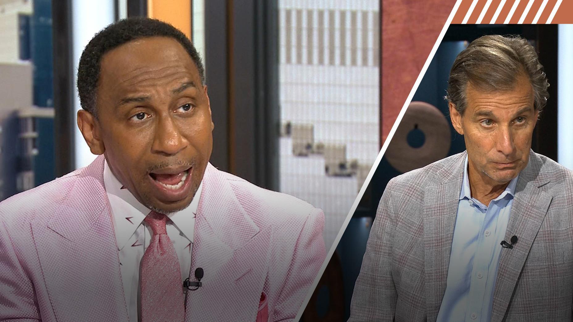 Stephen A. rips into 'curmudgeon' Mad Dog for NFL contracts take