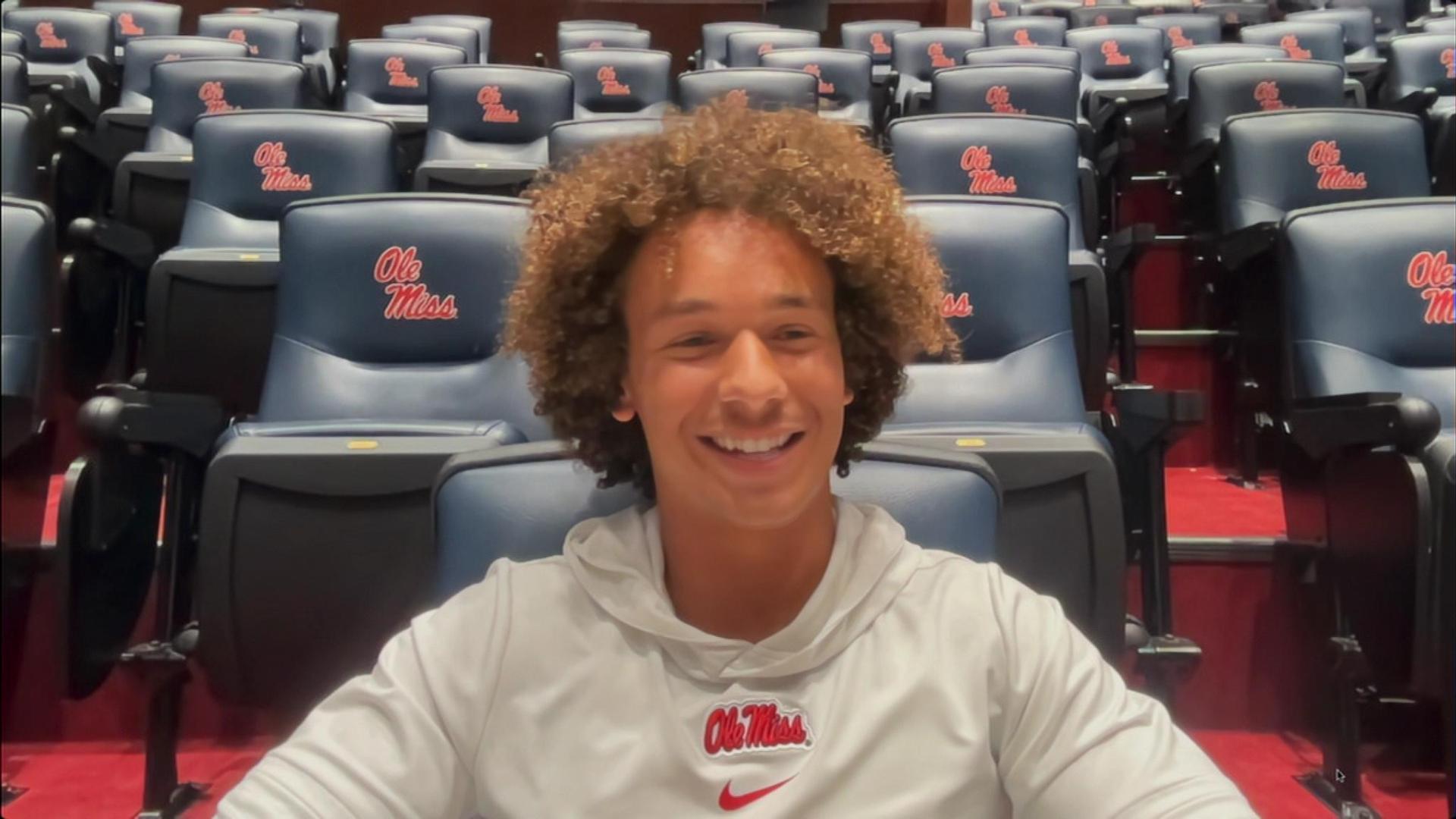 Cayden Lee - Ole Miss Rebels Wide Receiver - ESPN, image size:1920x1080