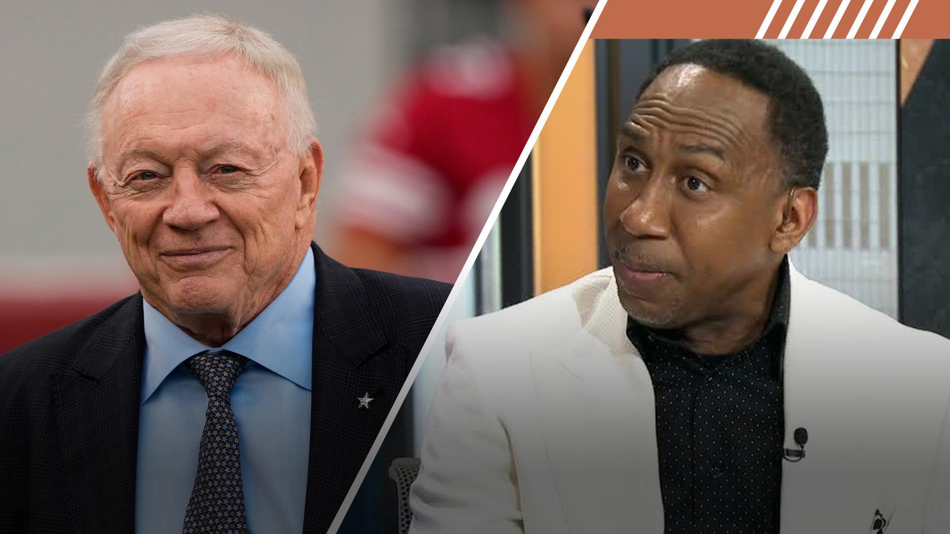 Stephen A. calls Jerry Jones' dealings with Micah Parsons 'egregious'