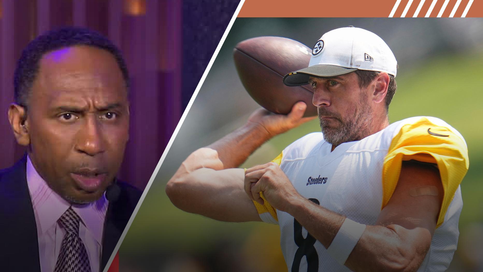 Stephen A.: Steelers need to keep Rodgers healthy at all costs