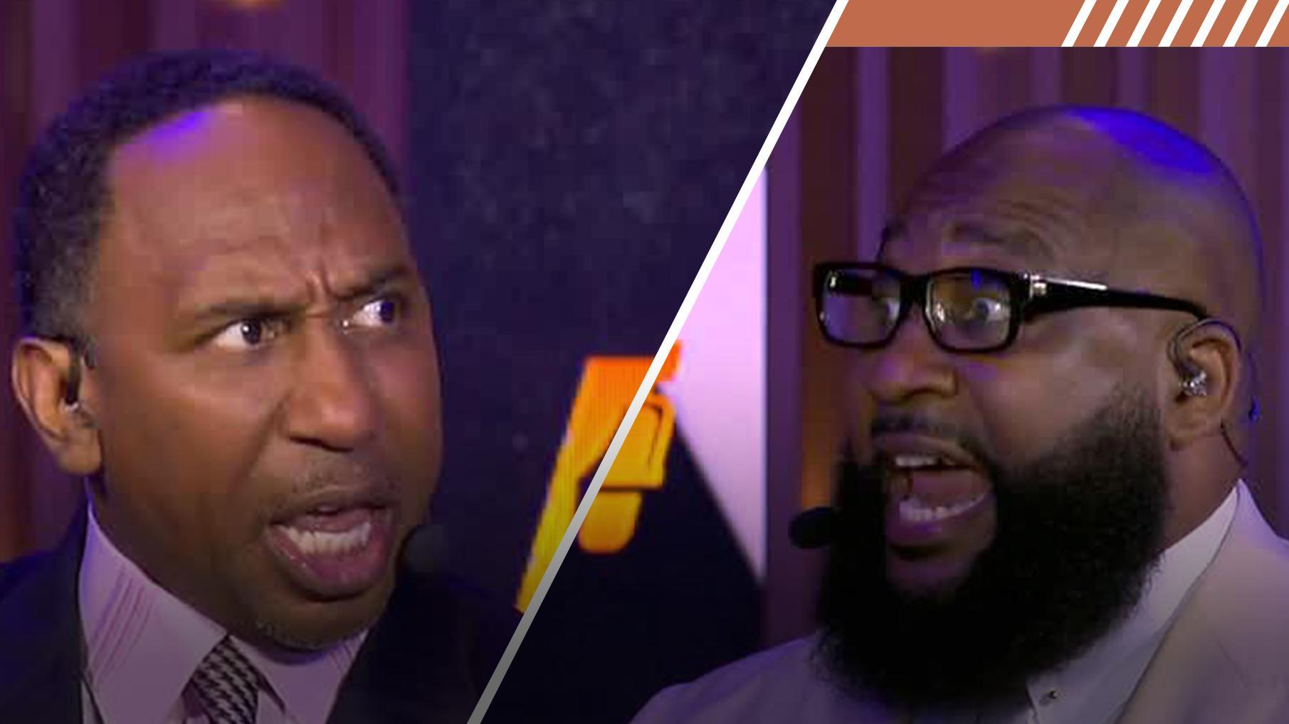 Stephen A. and Swagu get heated over NFL's most feared QB