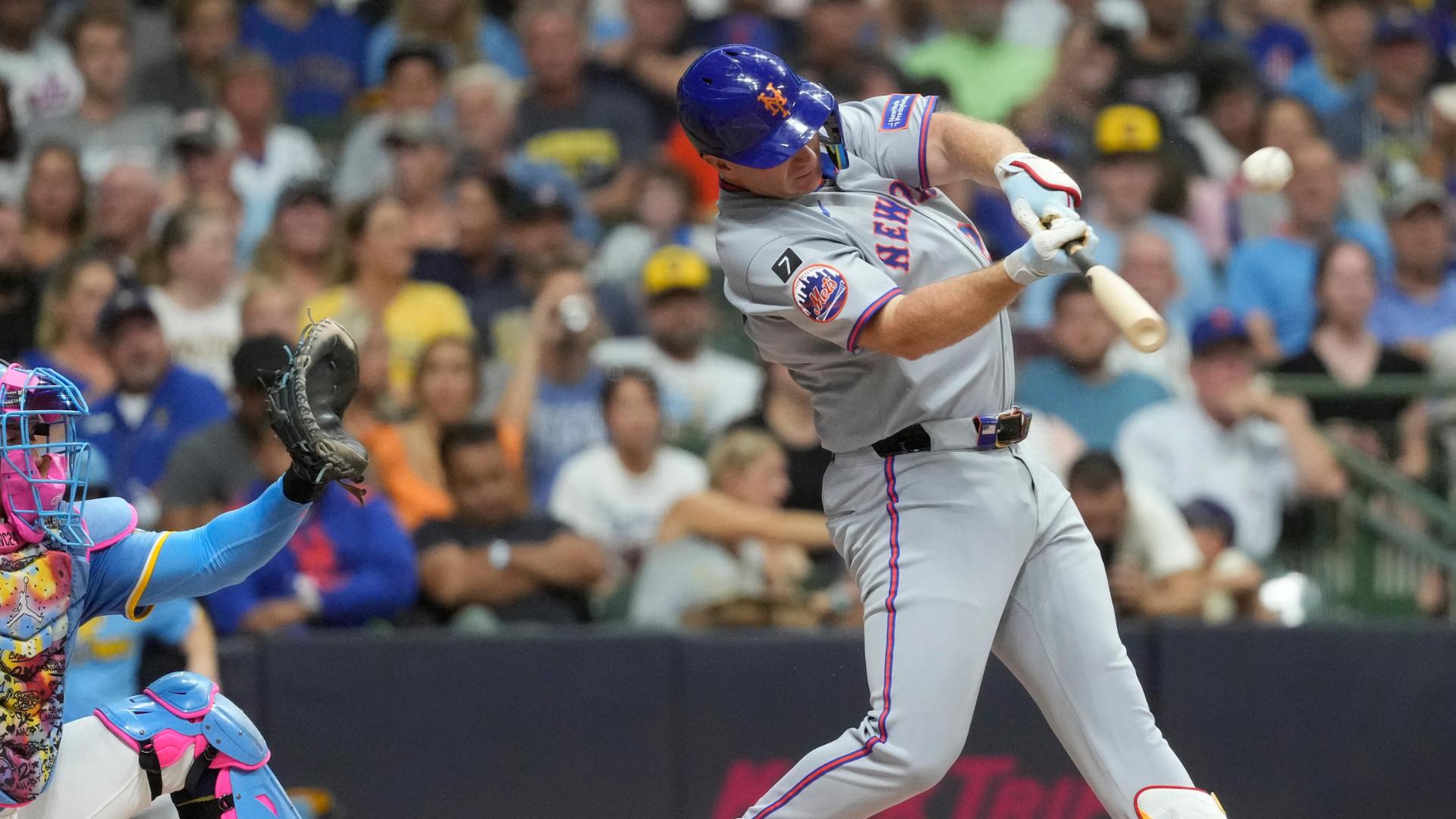 Pete Alonso ties Mets' franchise record with 252nd HR