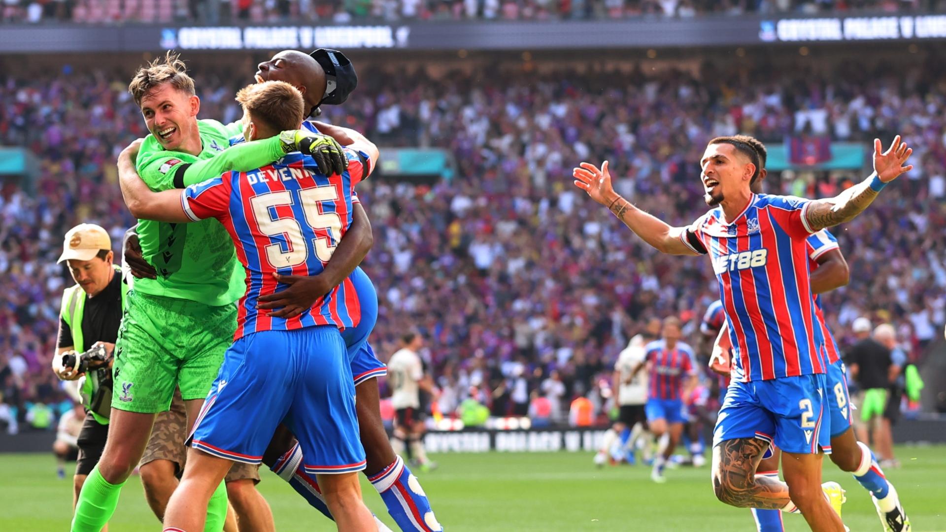 Crystal Palace beat Liverpool on penalties to win Community Shield