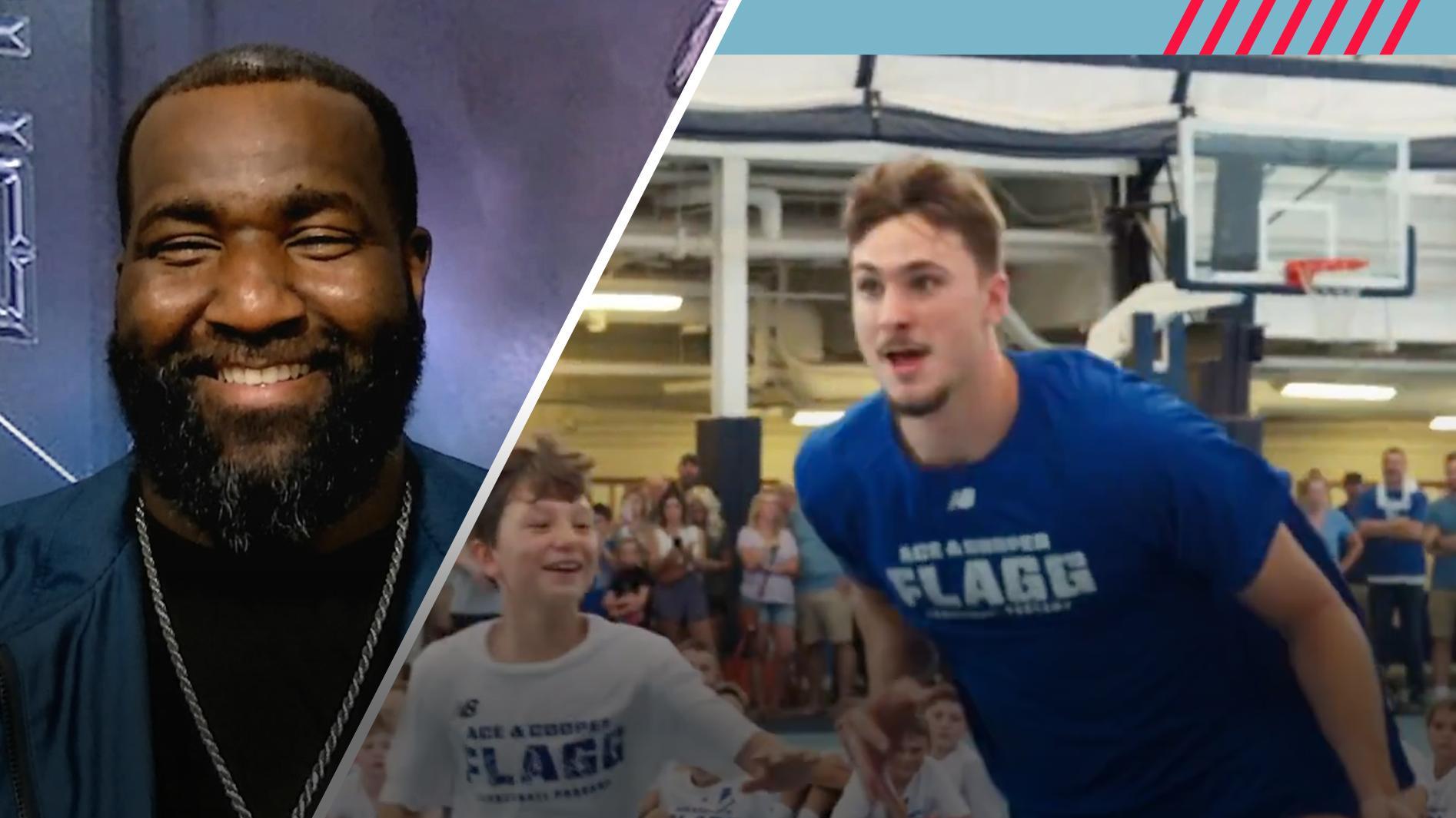 Cooper Flagg posterizes summer campers
