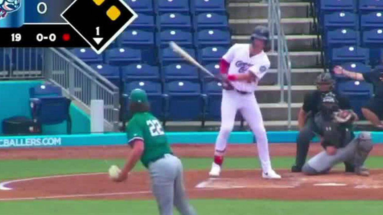 White Sox prospect gets impressive one-handed RBI single