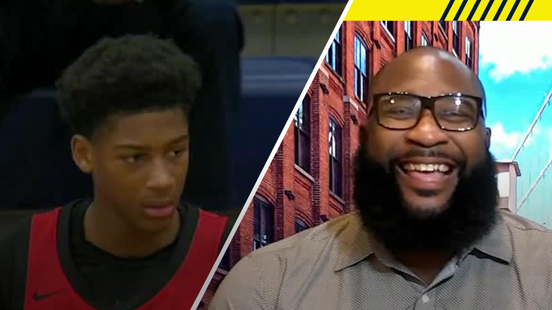 Marcus Spears: 'Super proud' of son being named No. 1 basketball prospect