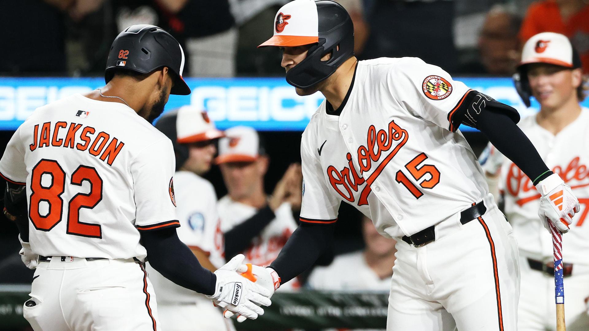 Jeremiah Jackson hits a little league home run for the O's