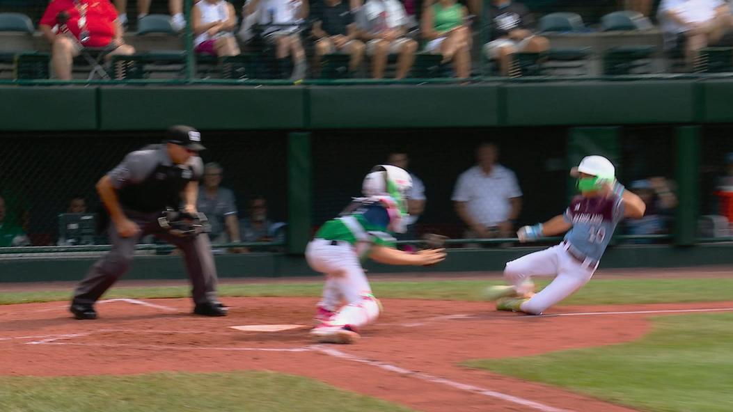 Massachusetts runner caught trying to steal home