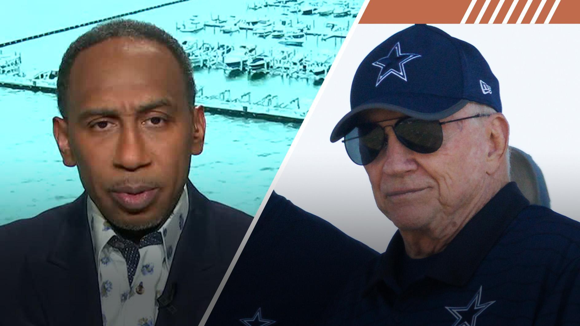 Stephen A. calls Jerry Jones' treatment of Micah Parsons 'egregious'
