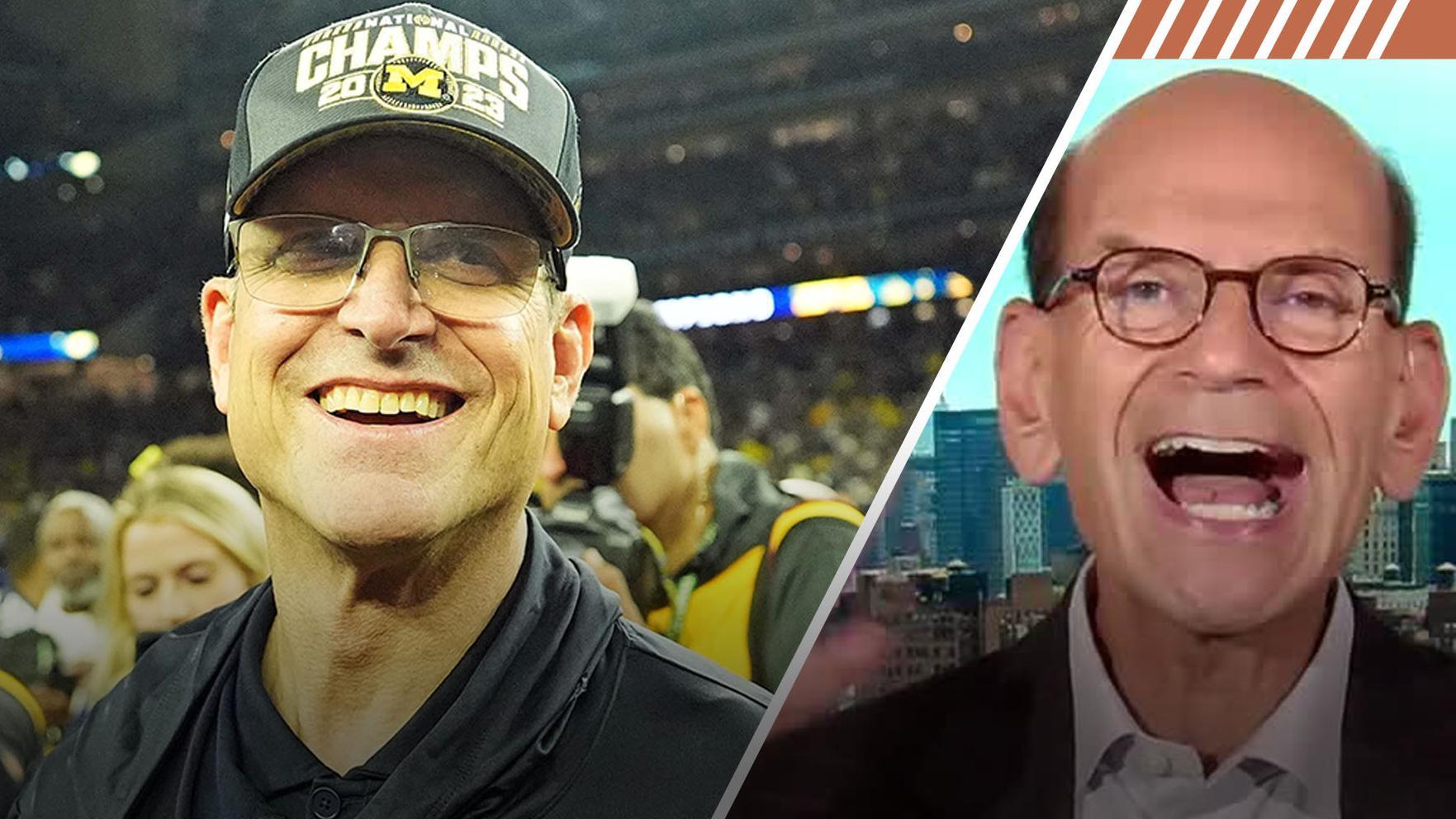 Finebaum: Jim Harbaugh stole a national championship