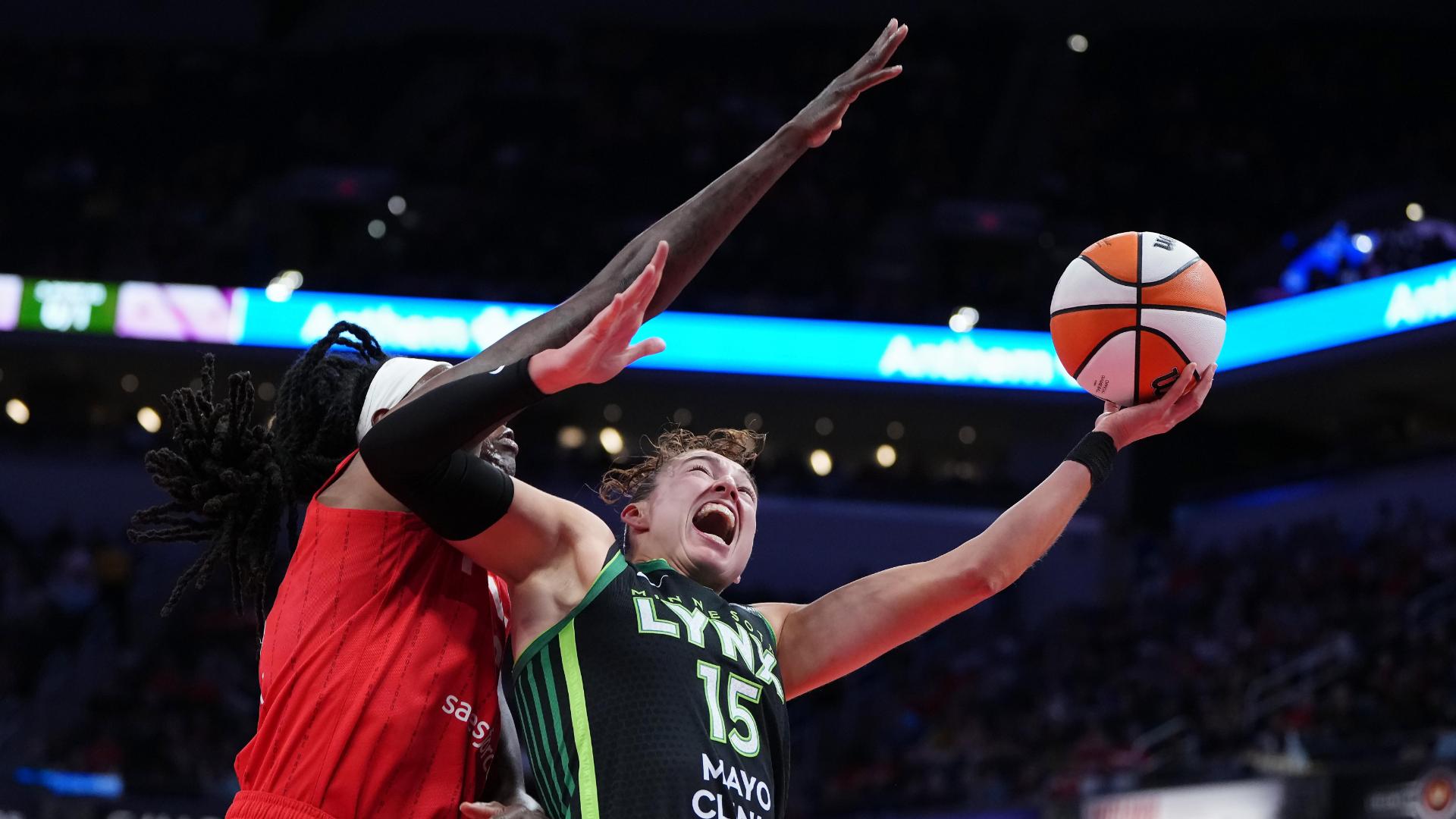 Jessica Shepard drops a triple-double in Lynx' win over Fever