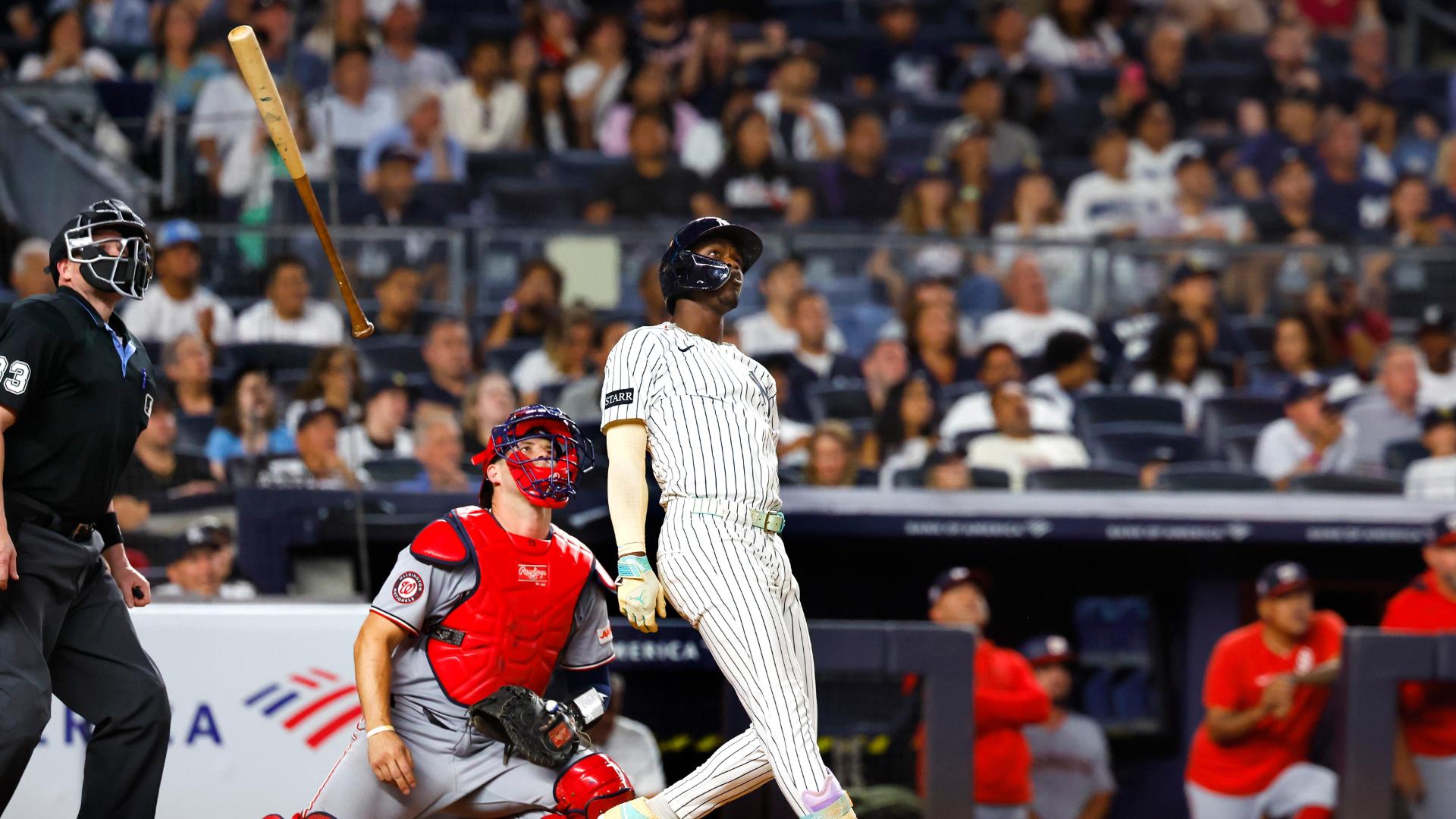 Jazz Chisholm Jr. bat flips in an epic way after crushing a HR