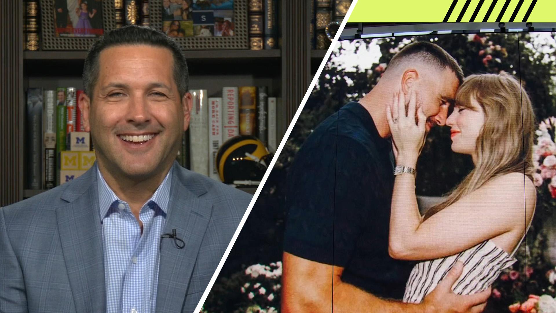 Schefter: Travis Kelce-Taylor Swift engagement biggest move we've seen this week