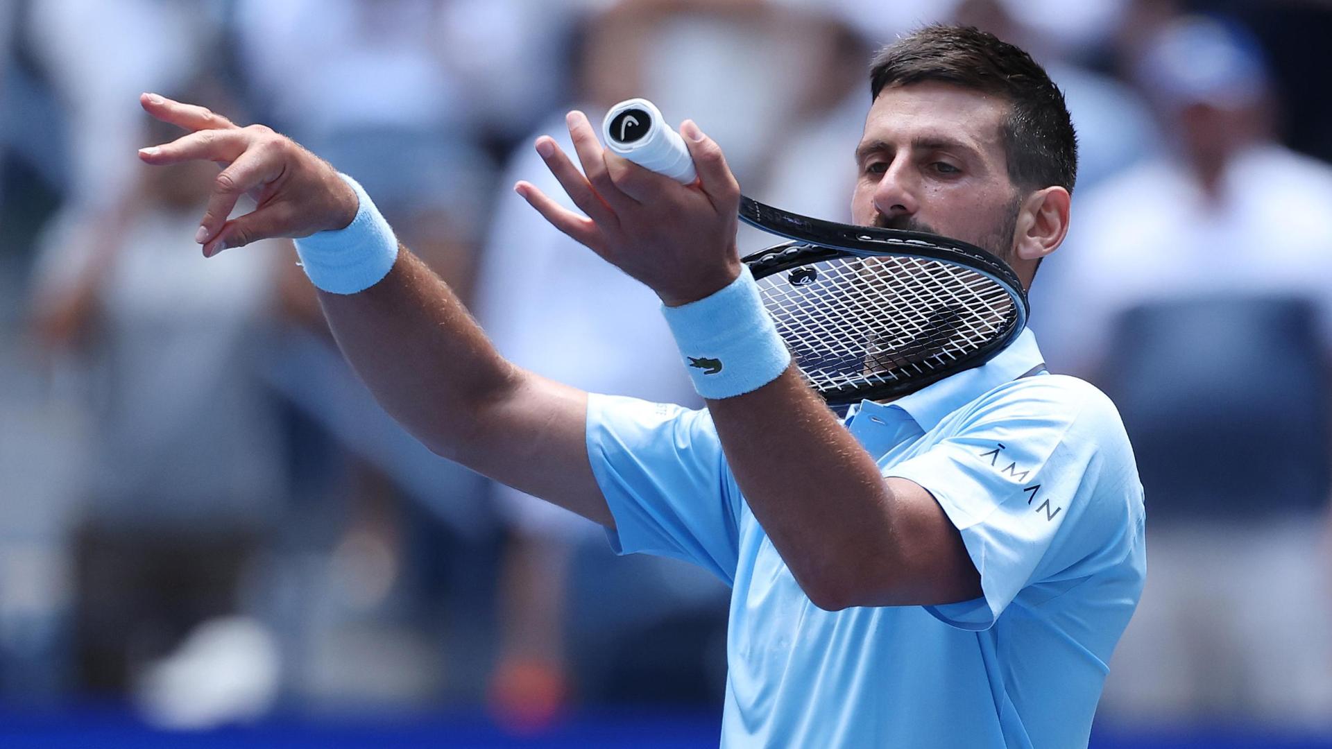Novak Djokovic punches ticket to 3rd round with 4-set win