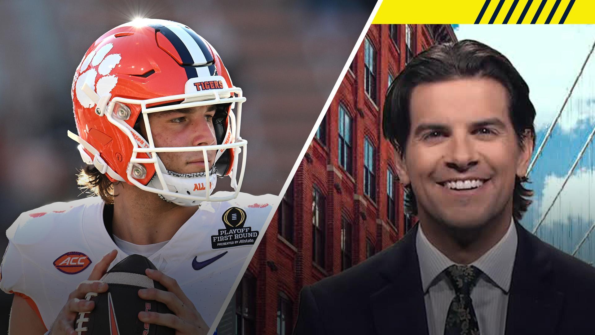 Yates: Clemson QB Cade Klubnik is 'real deal athletically'