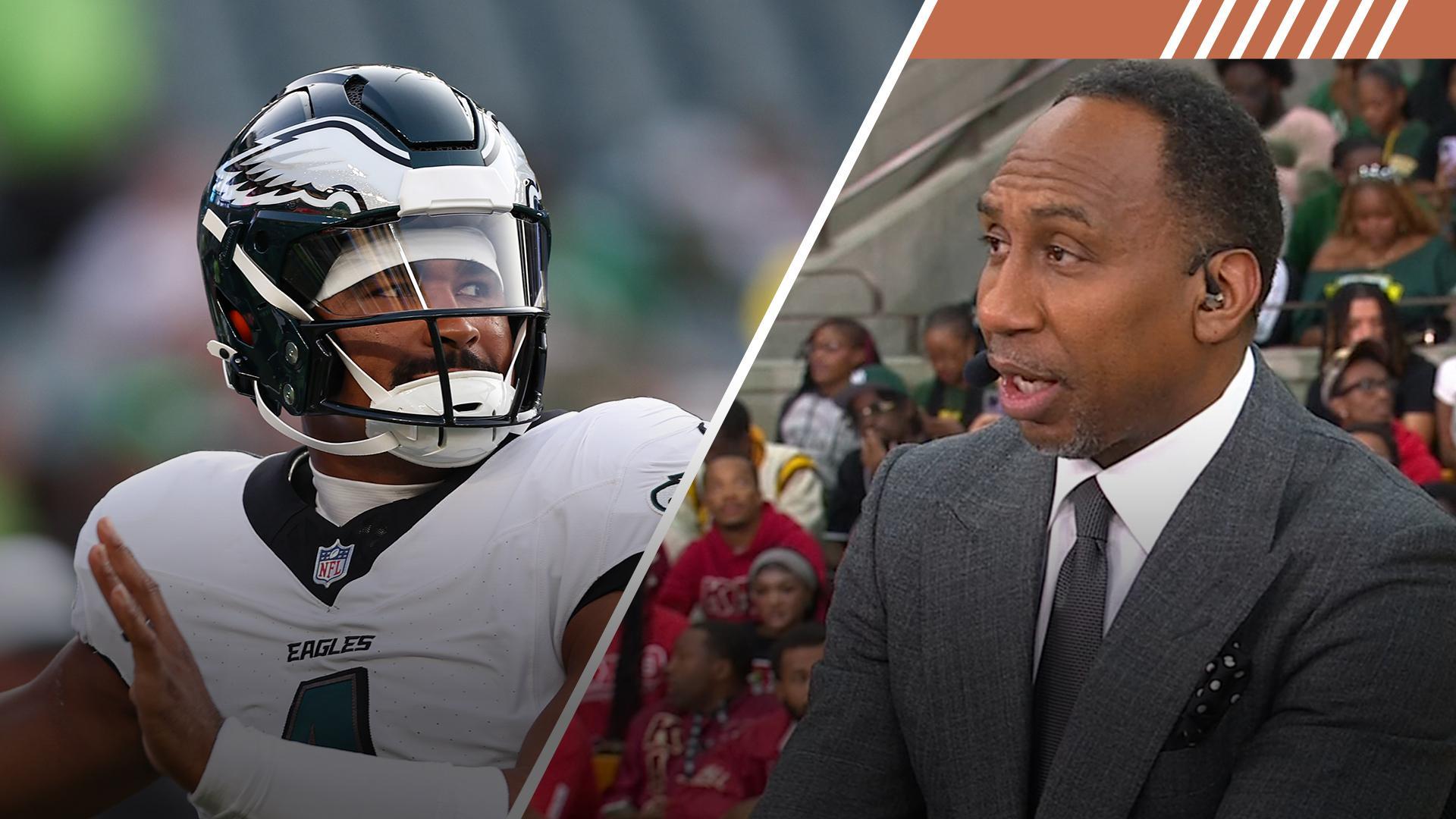Stephen A. calls Jalen Hurts 'underestimated and underappreciated'