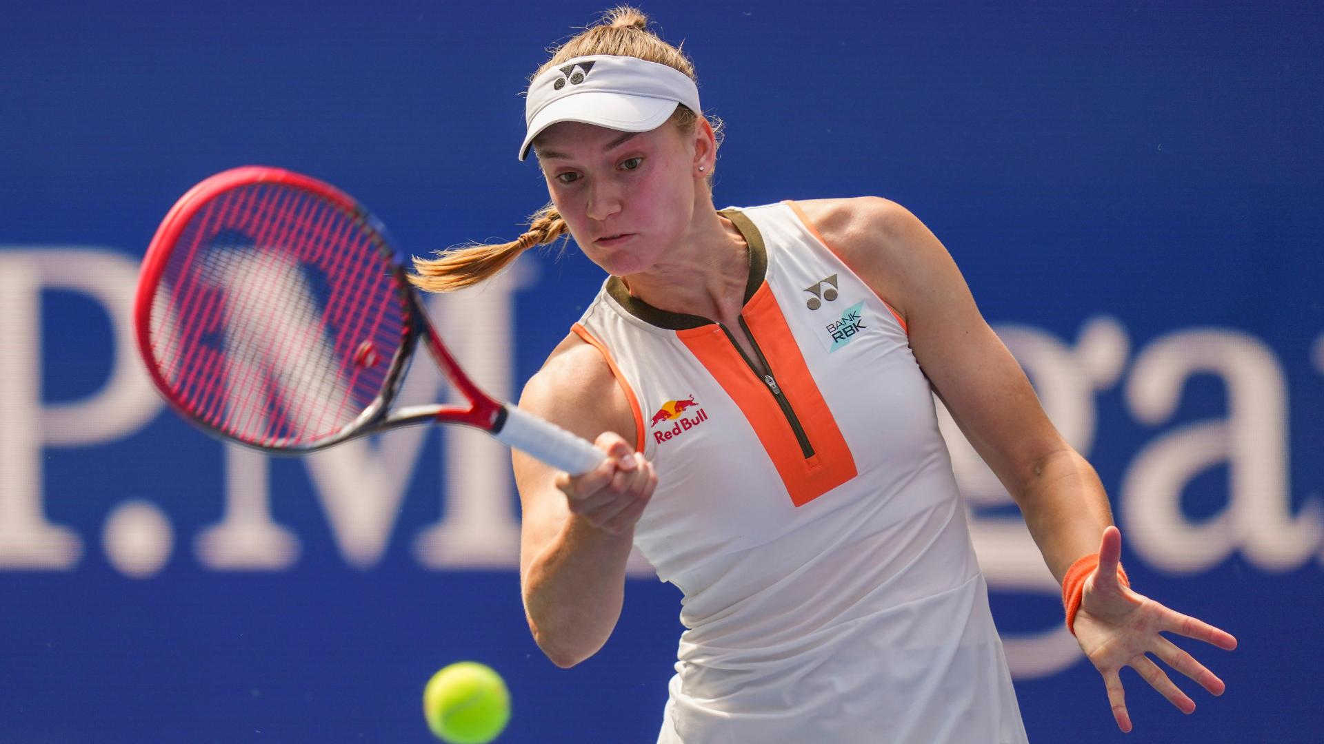 Rybakina overpowers Raducanu in straight sets win