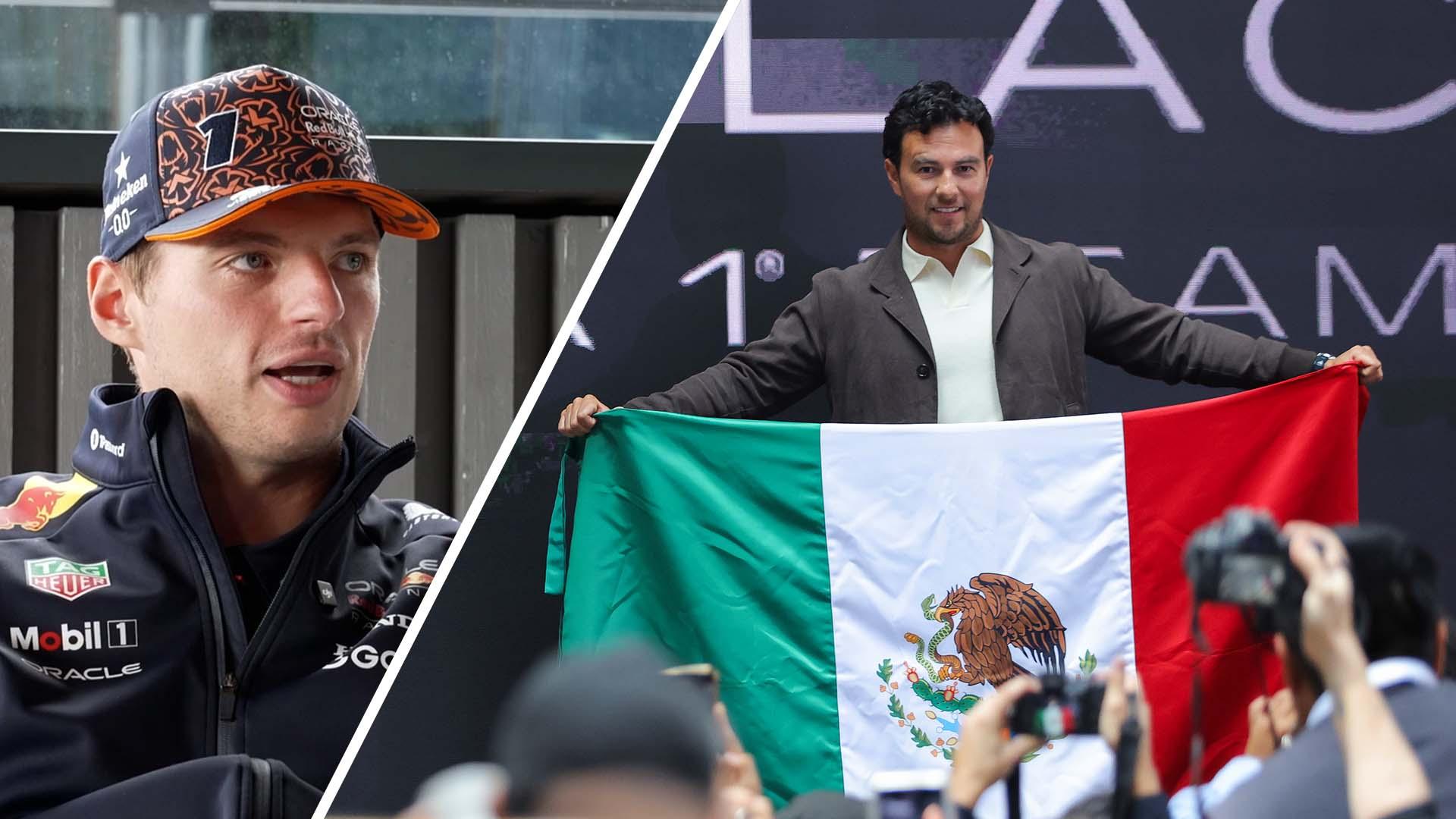What does Max Verstappen think of Sergio Pérez's F1 return?